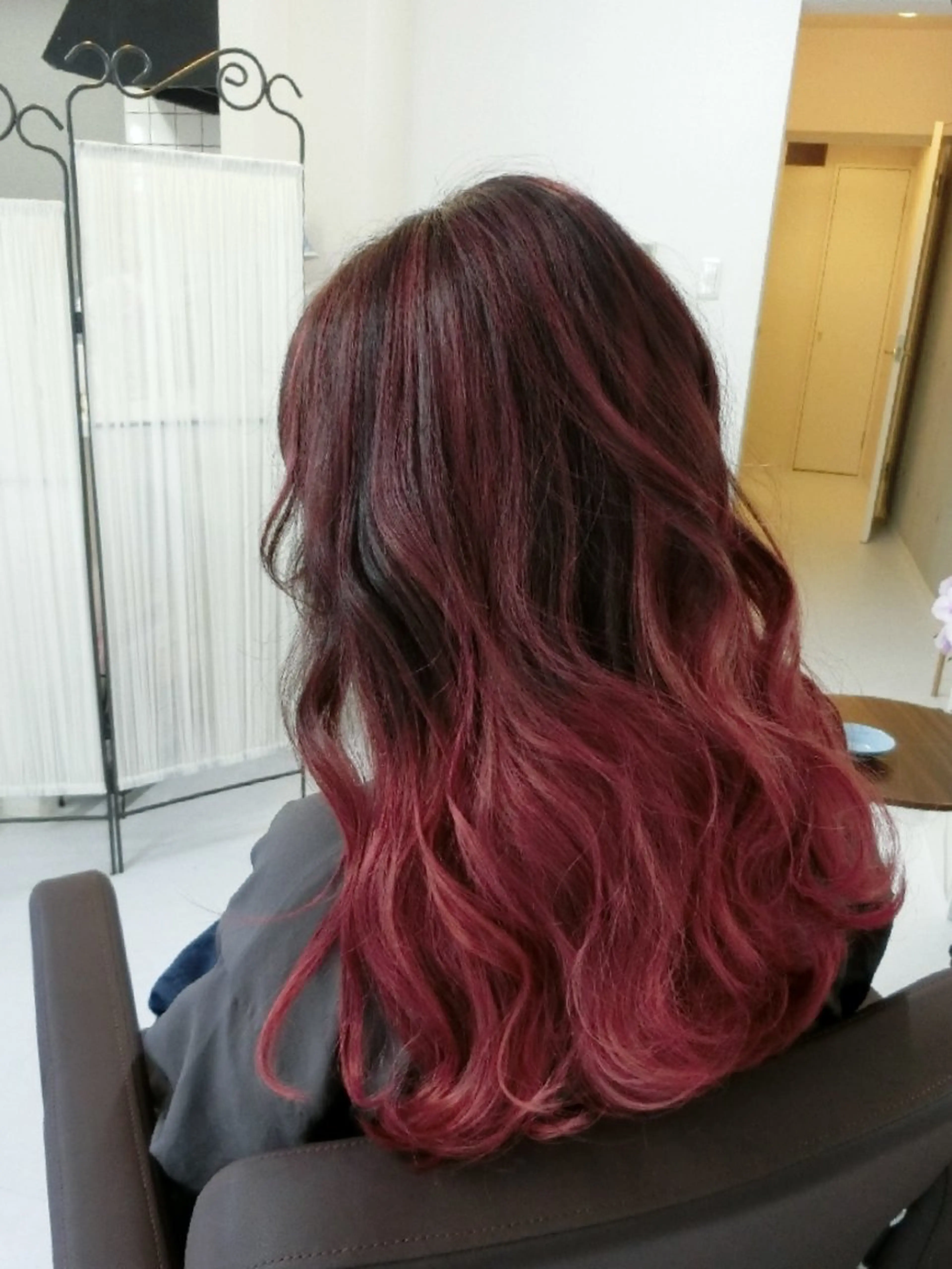 カラー ロング ma cherie 　naoのヘアスタイル