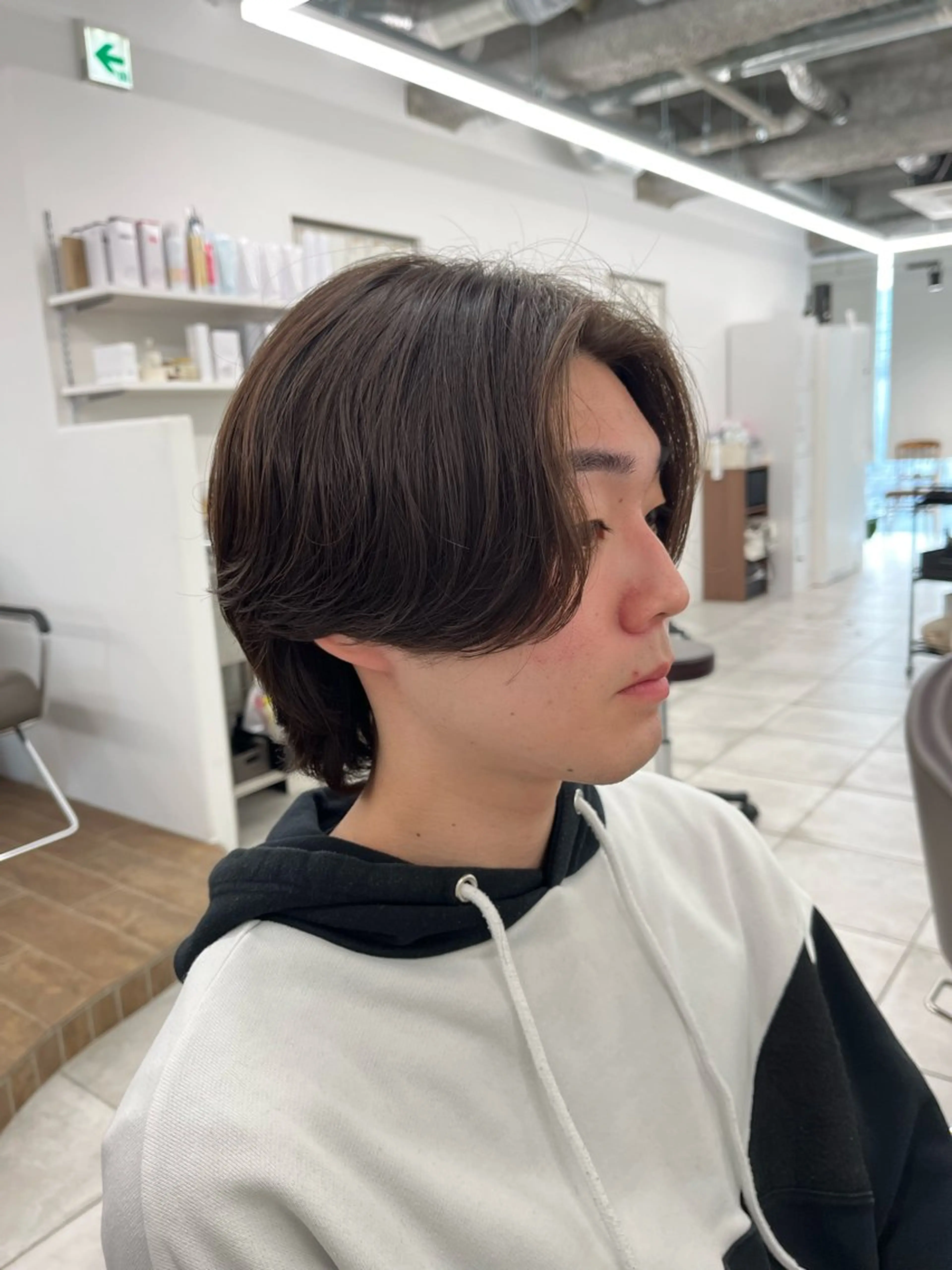 ミディアム パーマ メンズ 🏆メンズヘア特化 🥇代表りんぺーのヘアスタイル