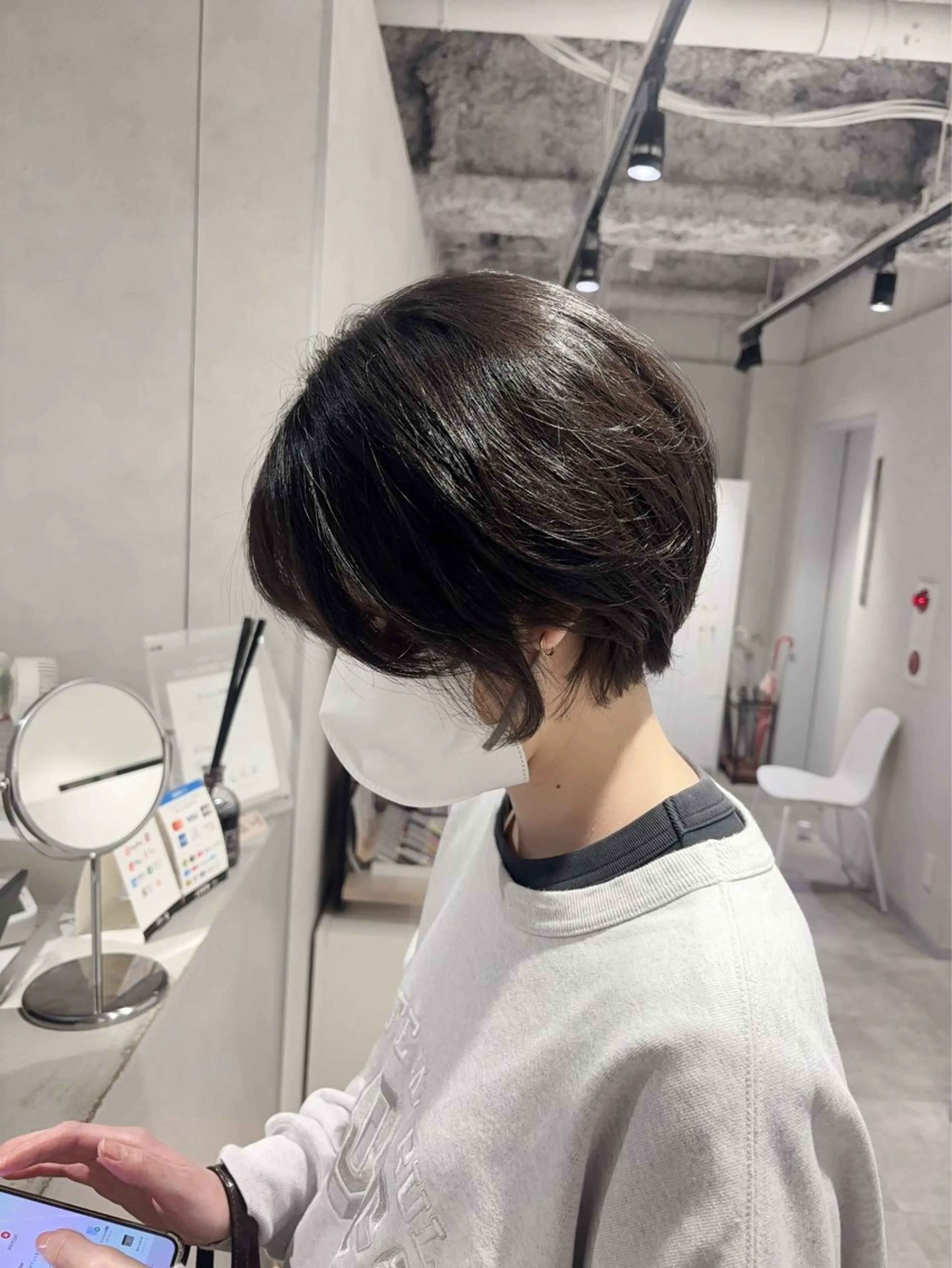 ショート 門原 理子のヘアスタイル