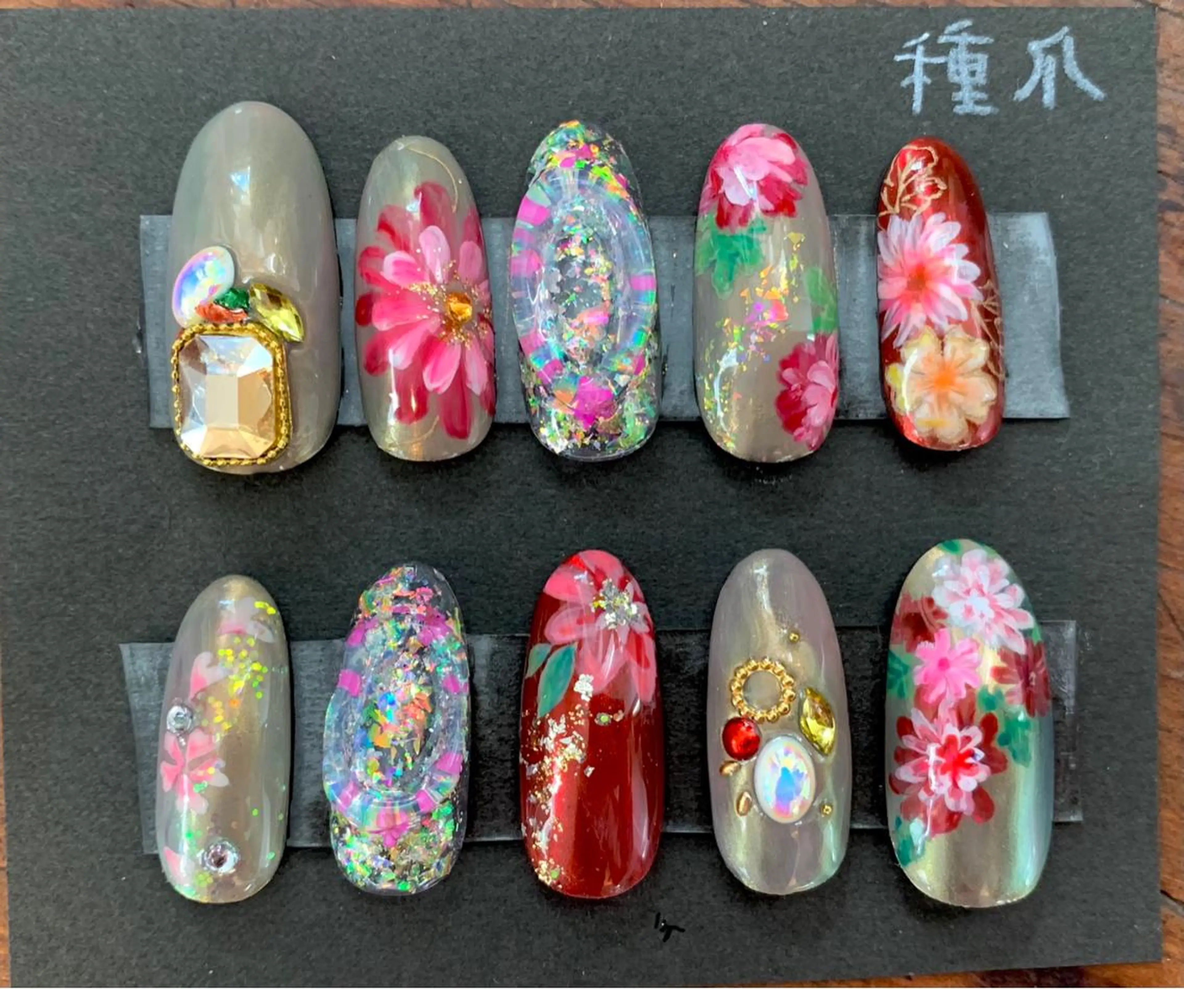 ネイル 種爪所属・種爪 たねつめのネイルデザイン