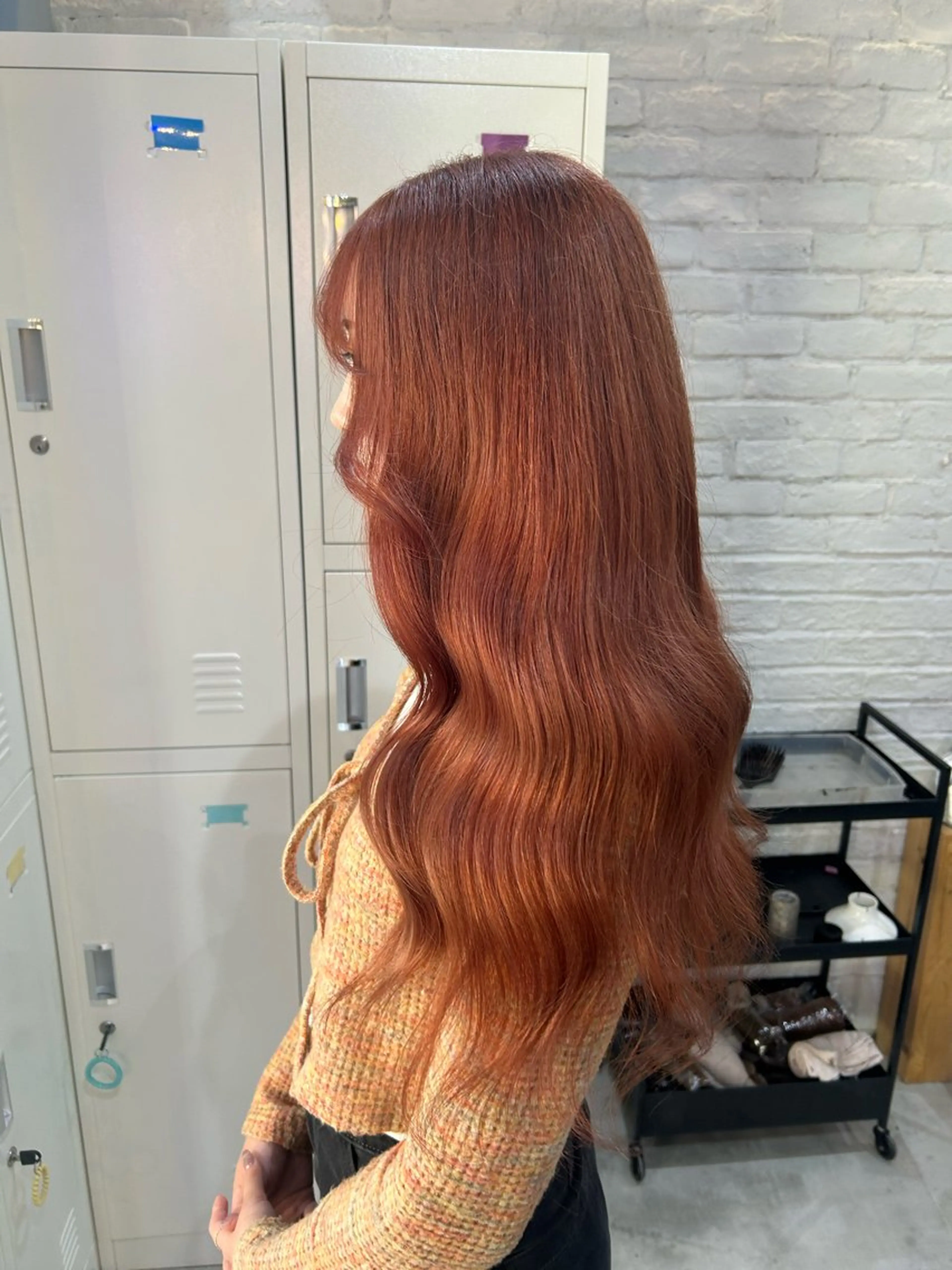 カラー カット トリートメント 十倉 朱莉のヘアスタイル
