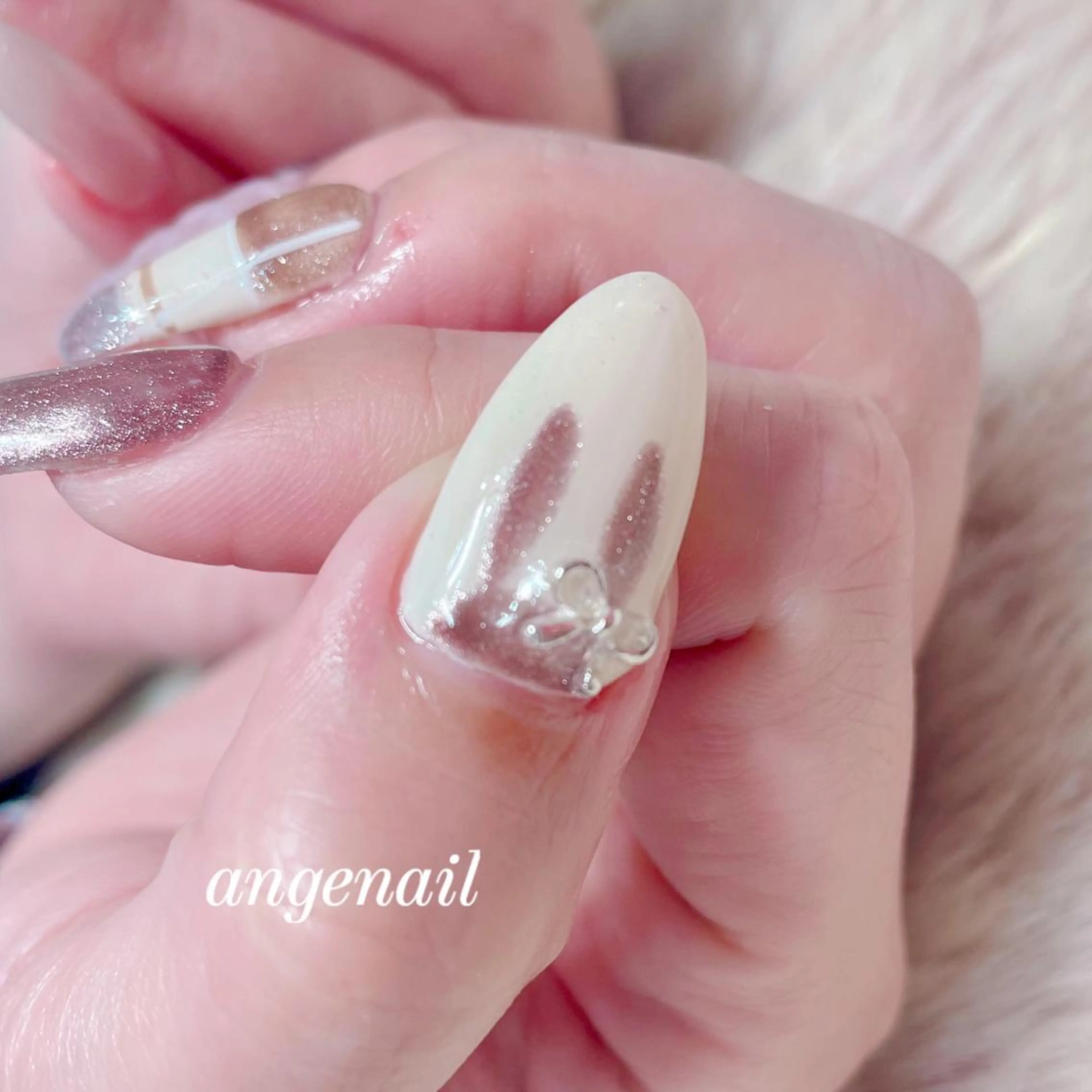 ネイル ハンドネイル オーナーネイリスト MAKIのネイルデザイン