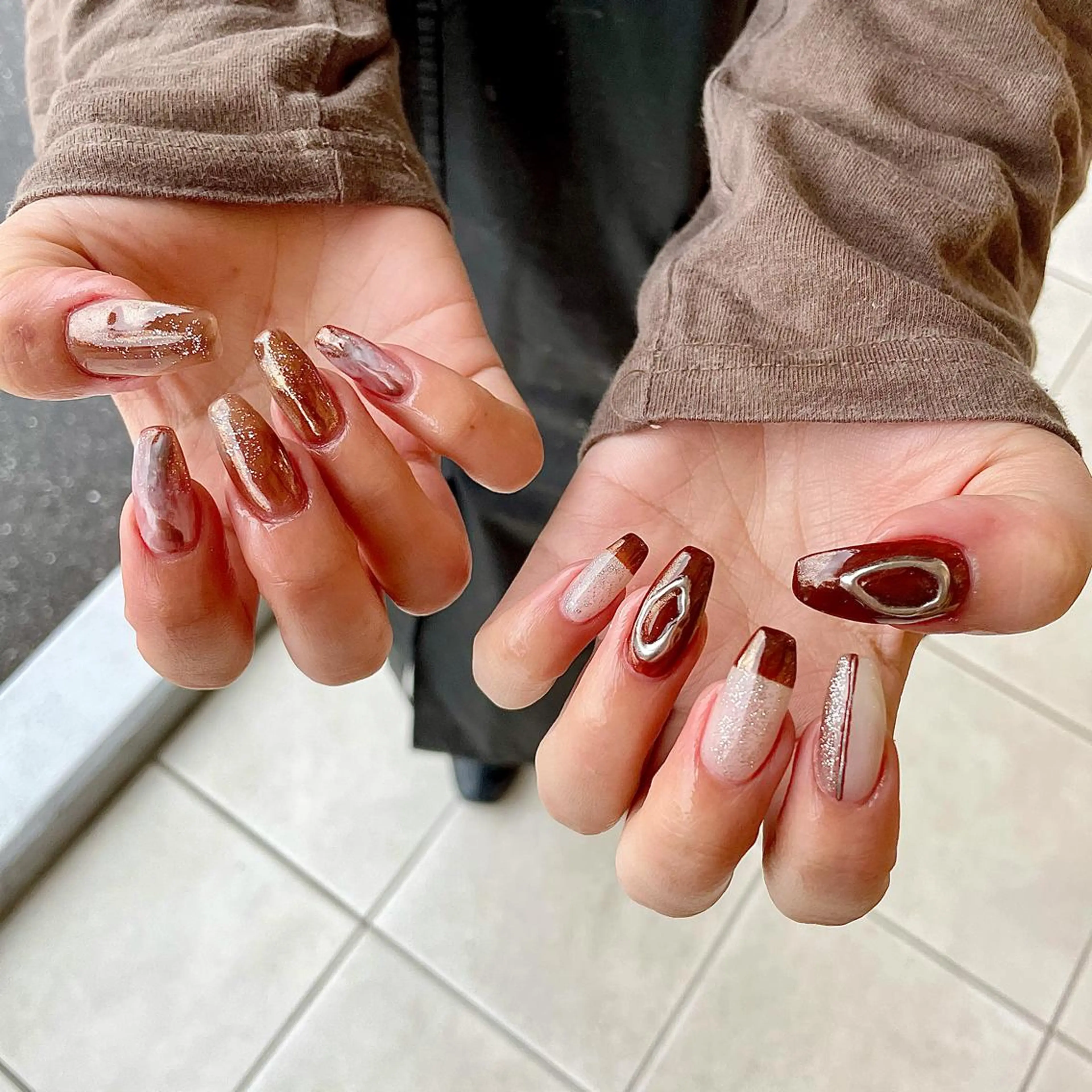 ネイル Allure小山店 後藤文香のネイルデザイン