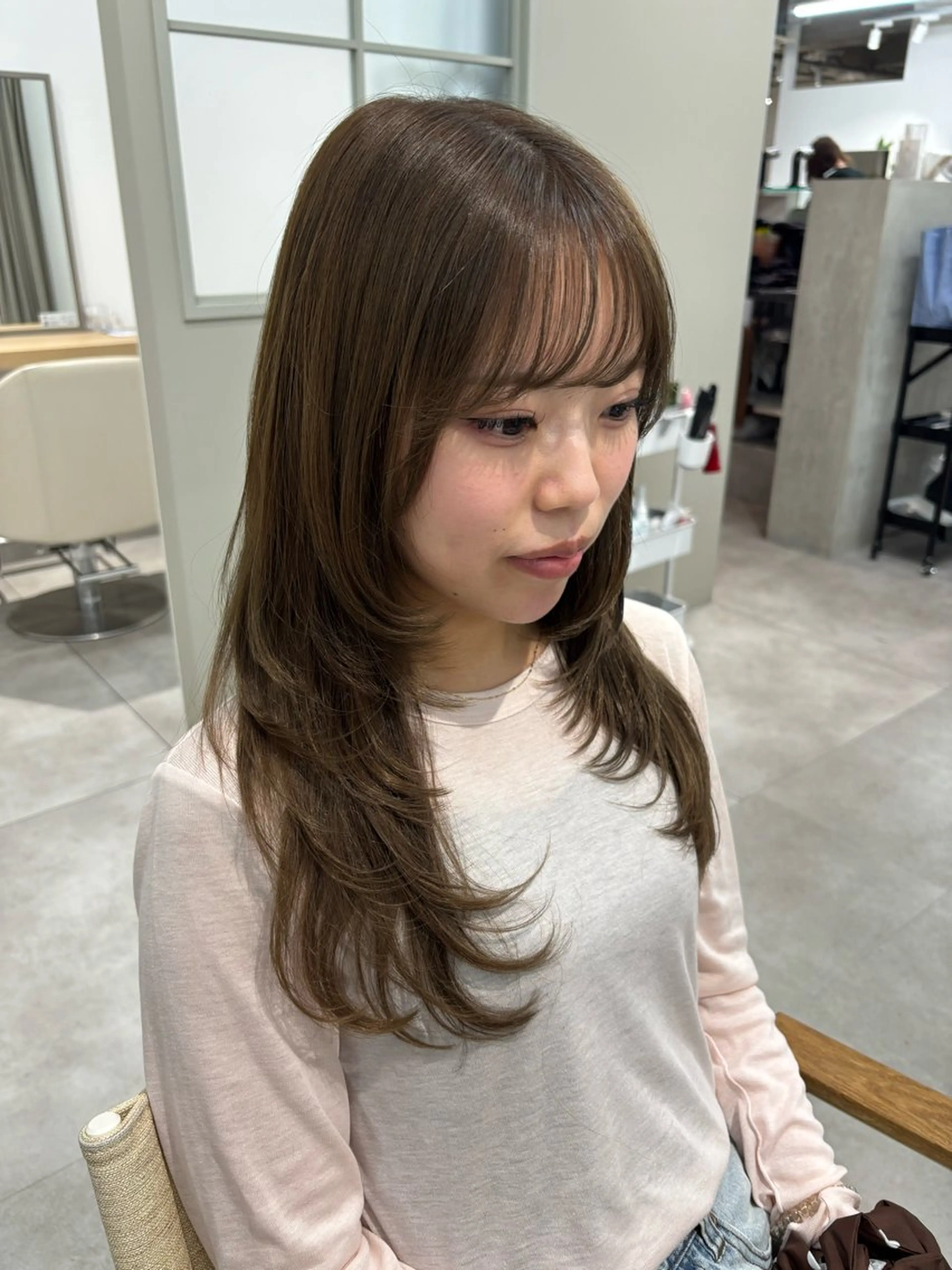 ロング マツシマ カンタのヘアスタイル