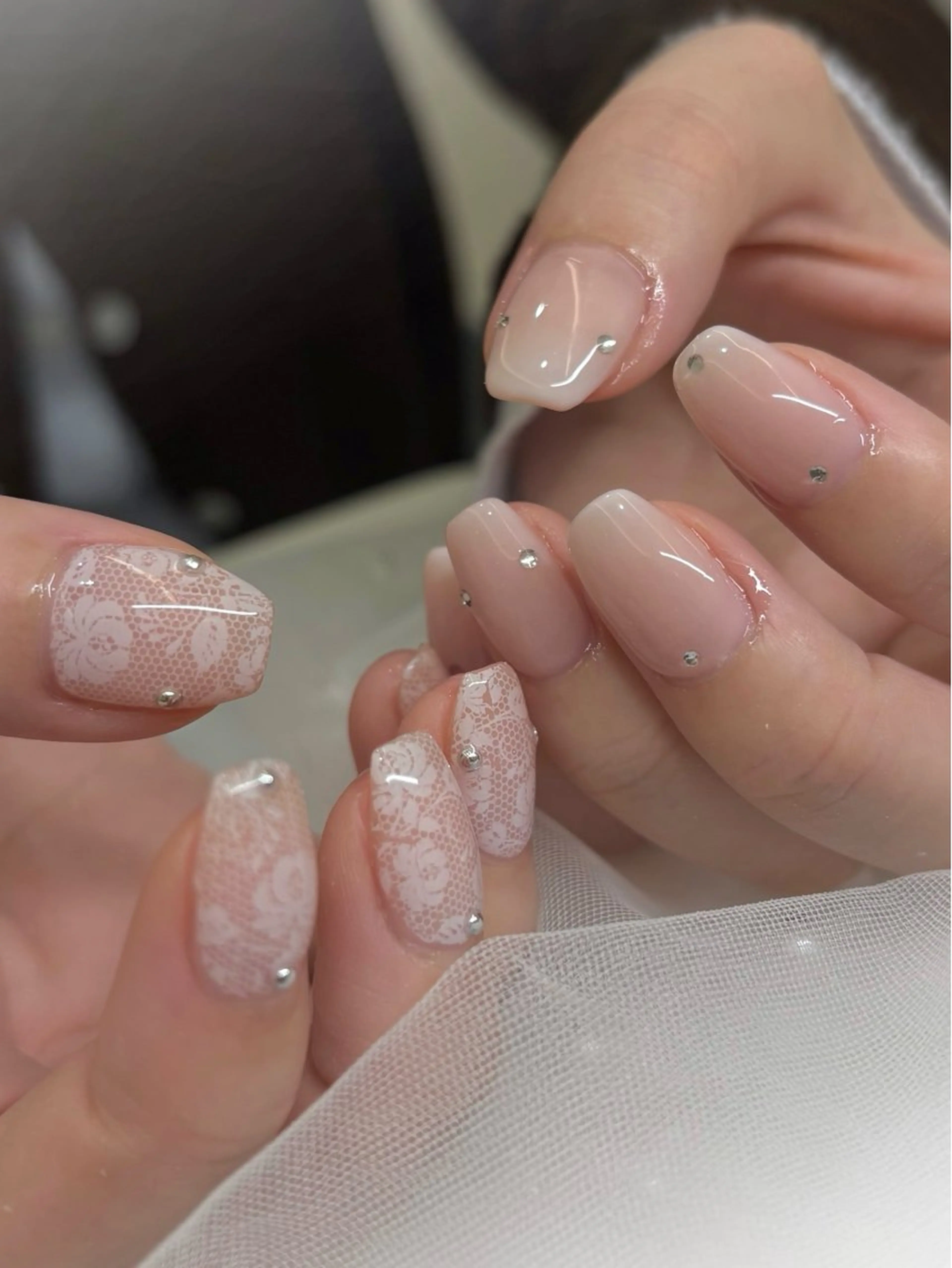 💅🏻 ʜᴀɴᴅ : デザインBコース【 自店付け替えオフ 】※事前にデザイン画像必須の写真