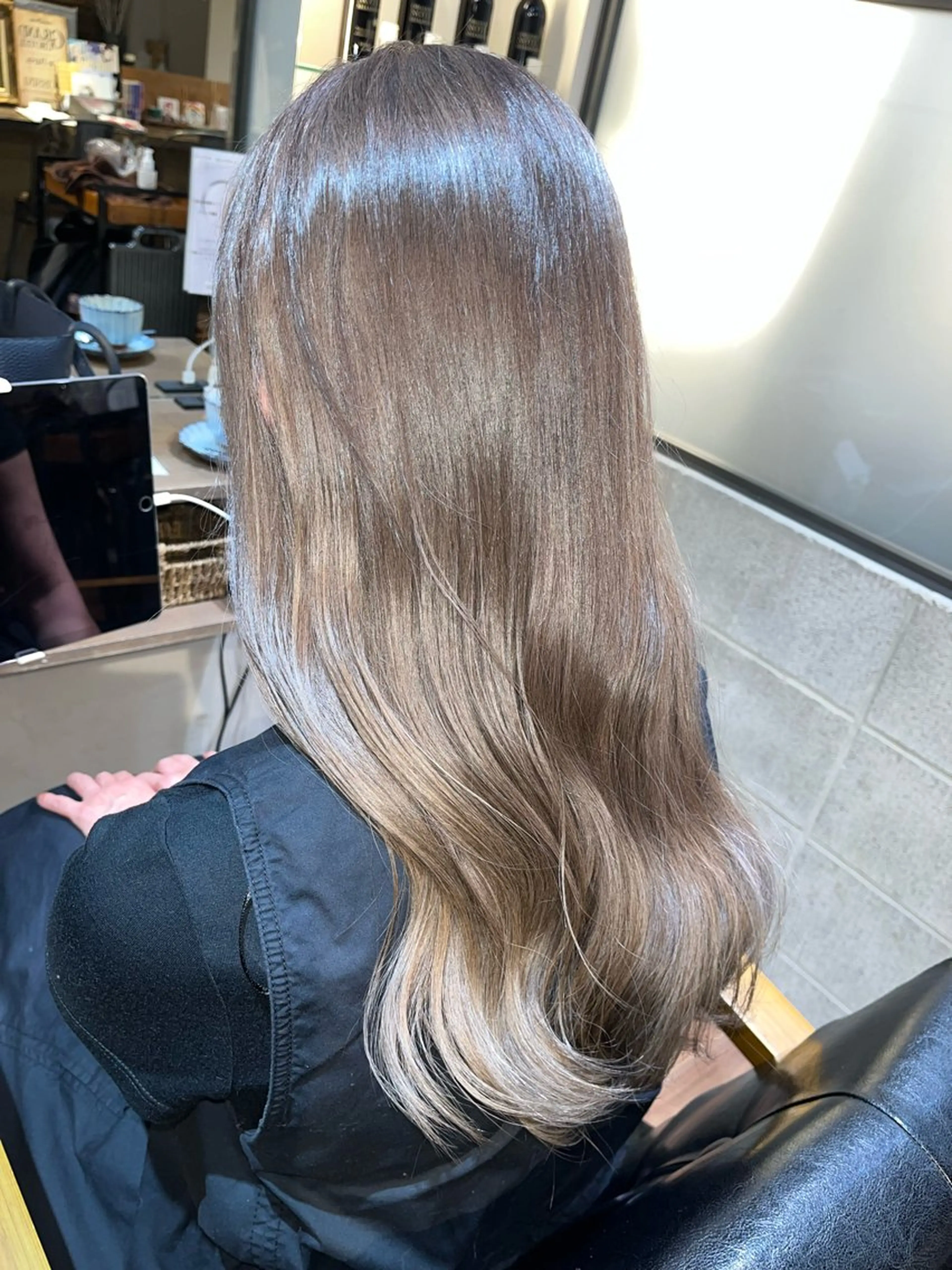 ロング 中村 文香のヘアスタイル