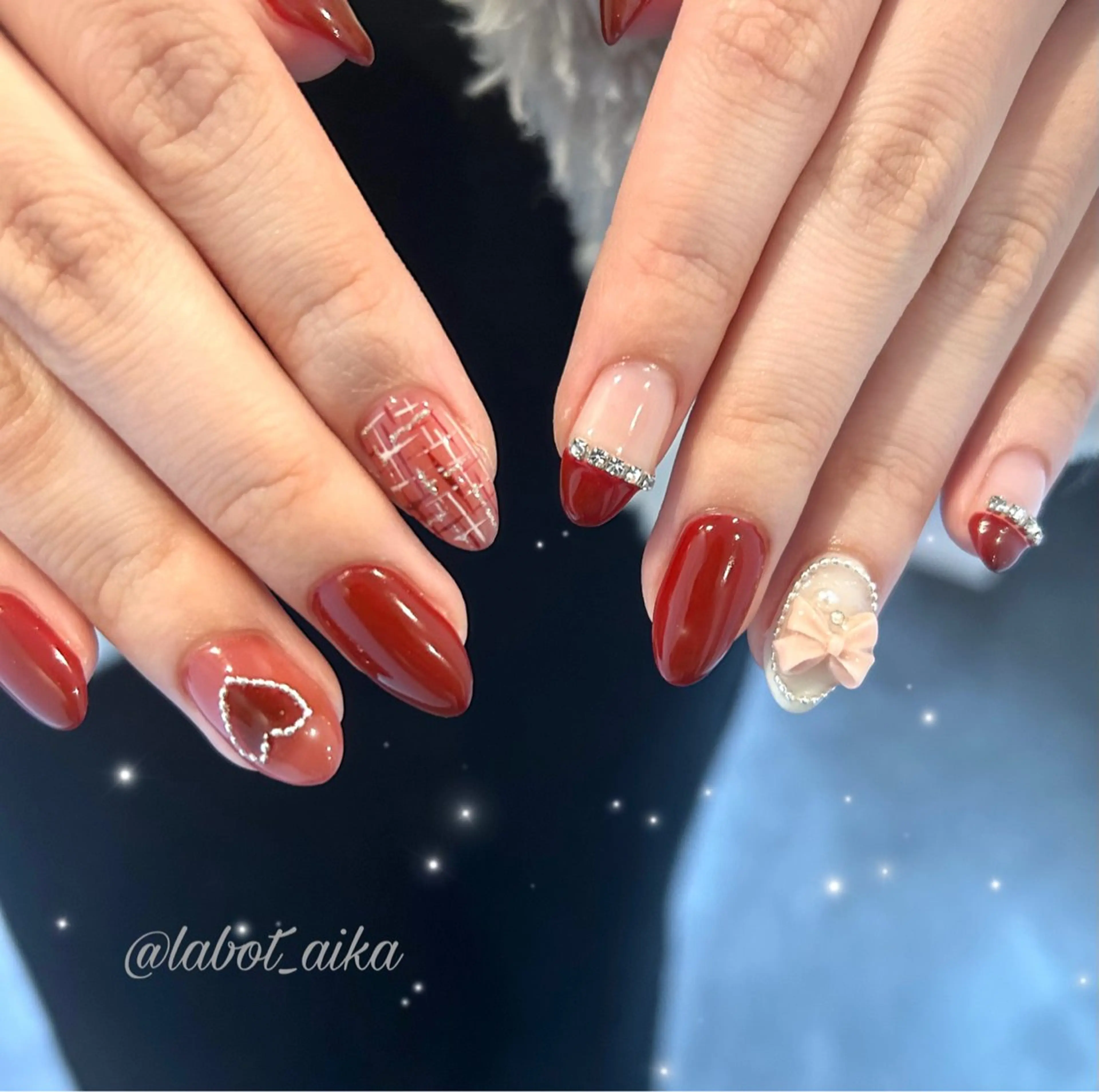 ネイル laboT nuit aikaのネイルデザイン