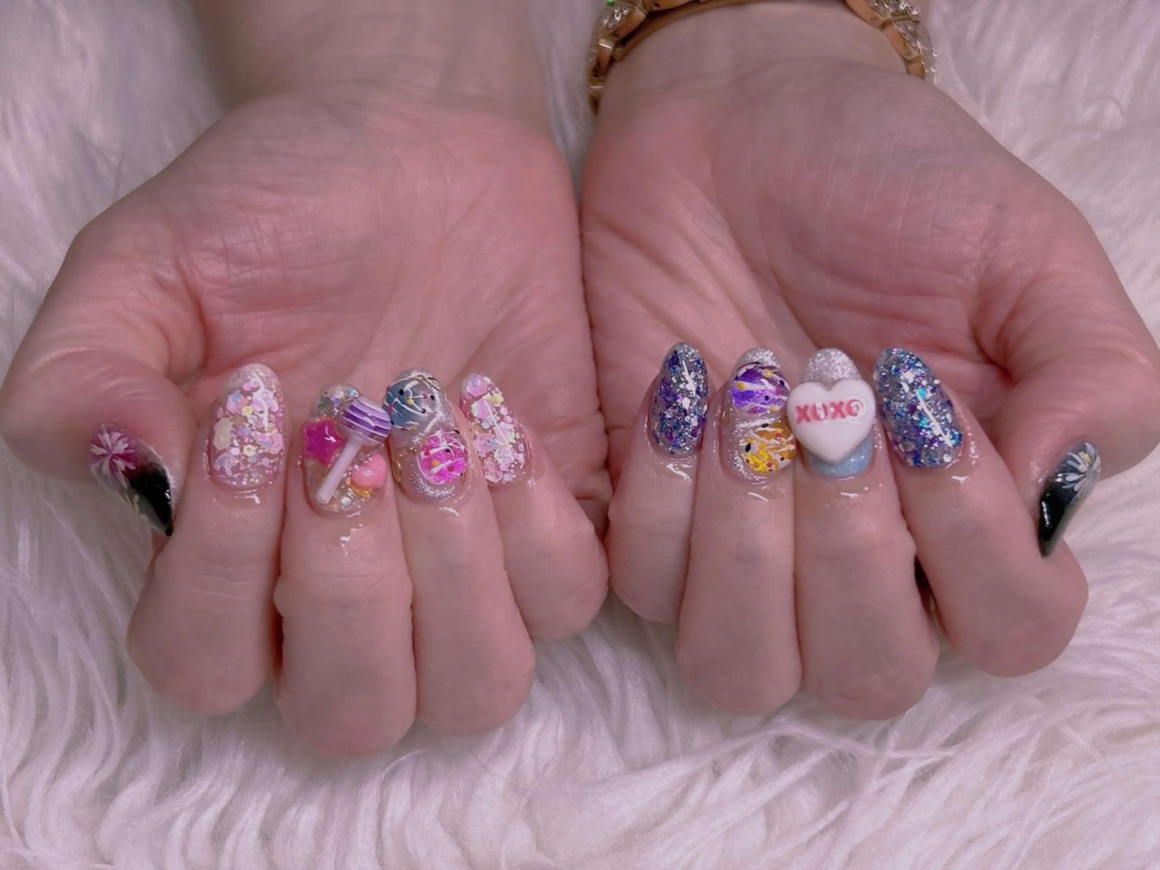 ネイル 長さだし専門店 M2　rikaのネイルデザイン