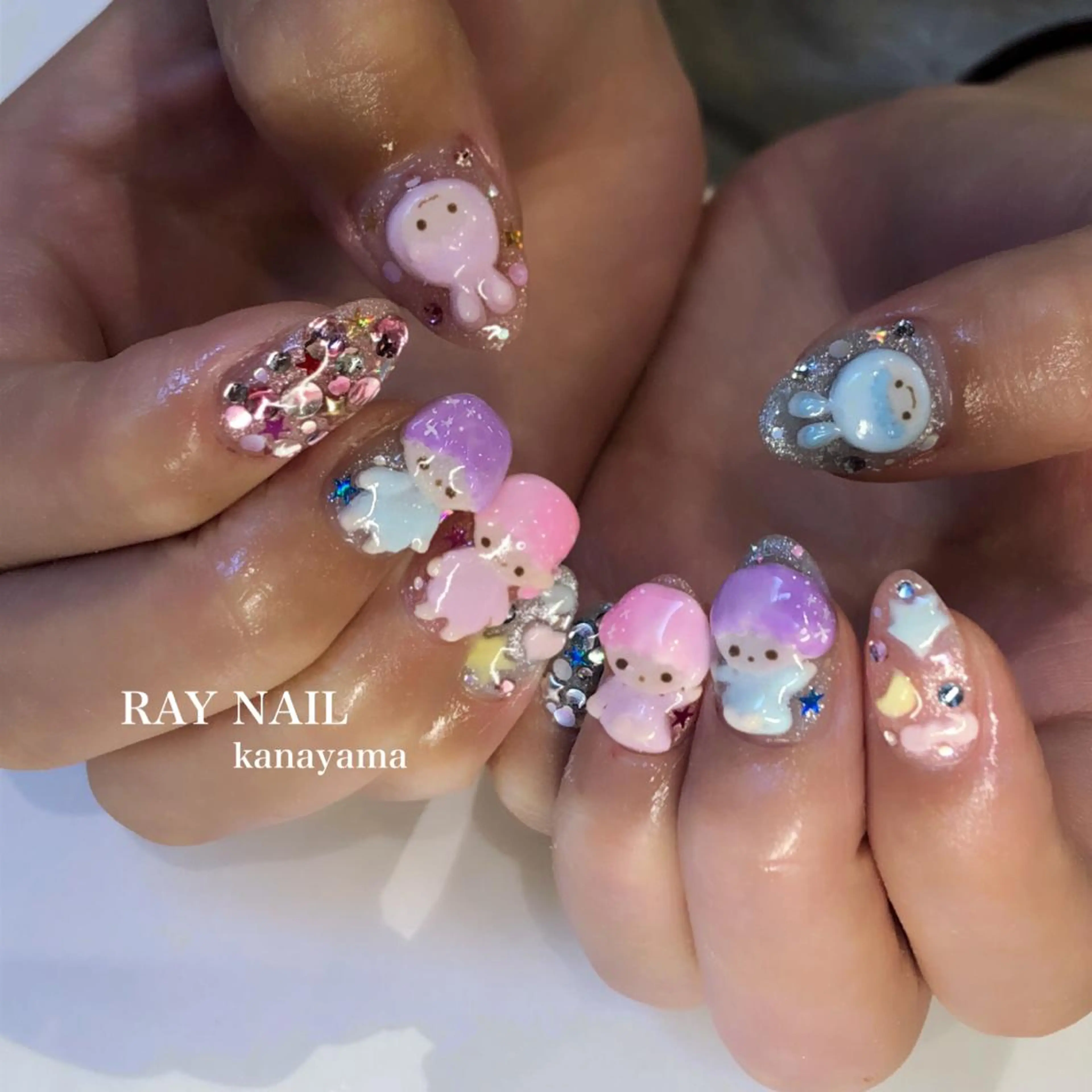 ネイル Arowa 伊田のネイルデザイン