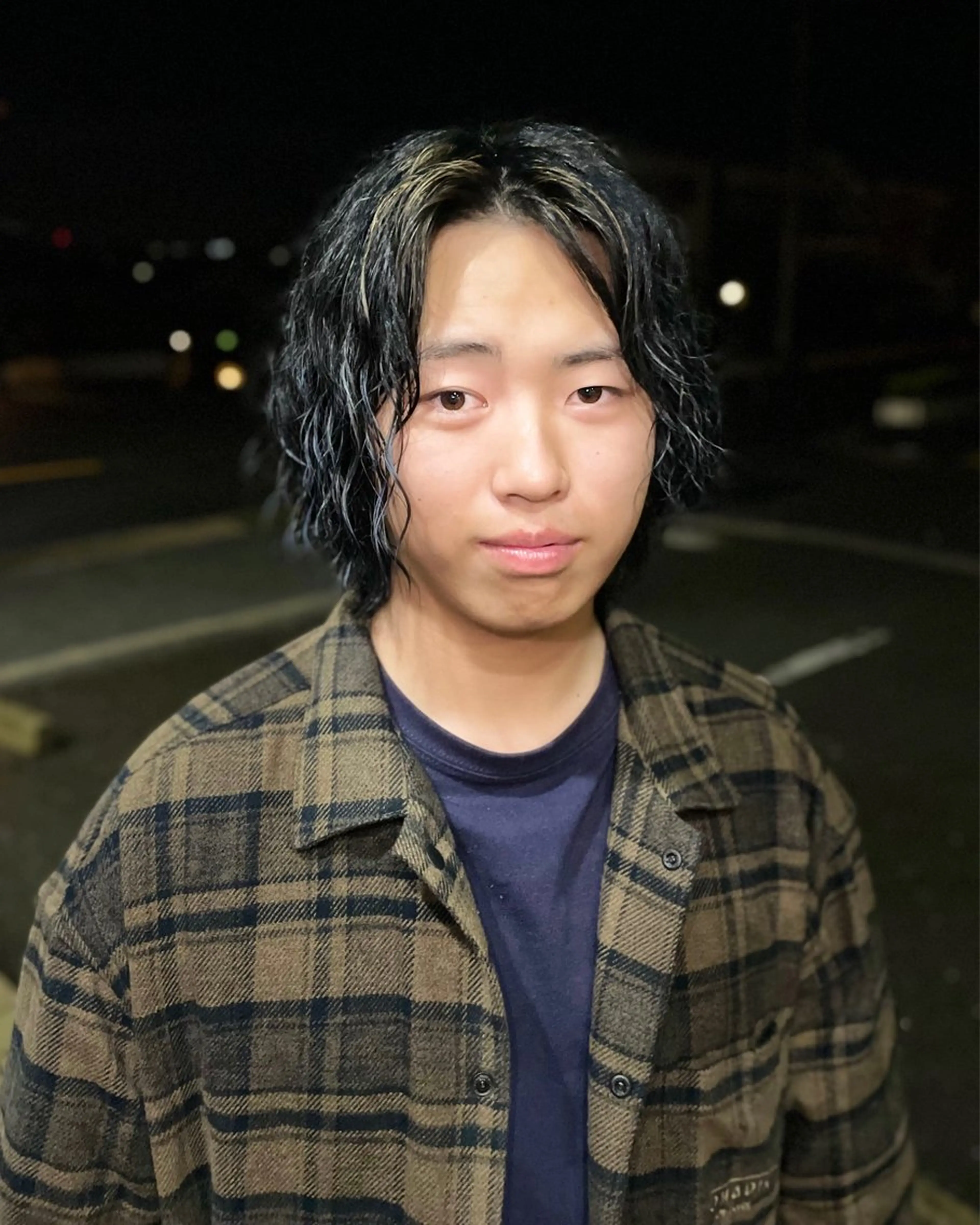 カラー メンズ lin. color.+ﾟのヘアスタイル