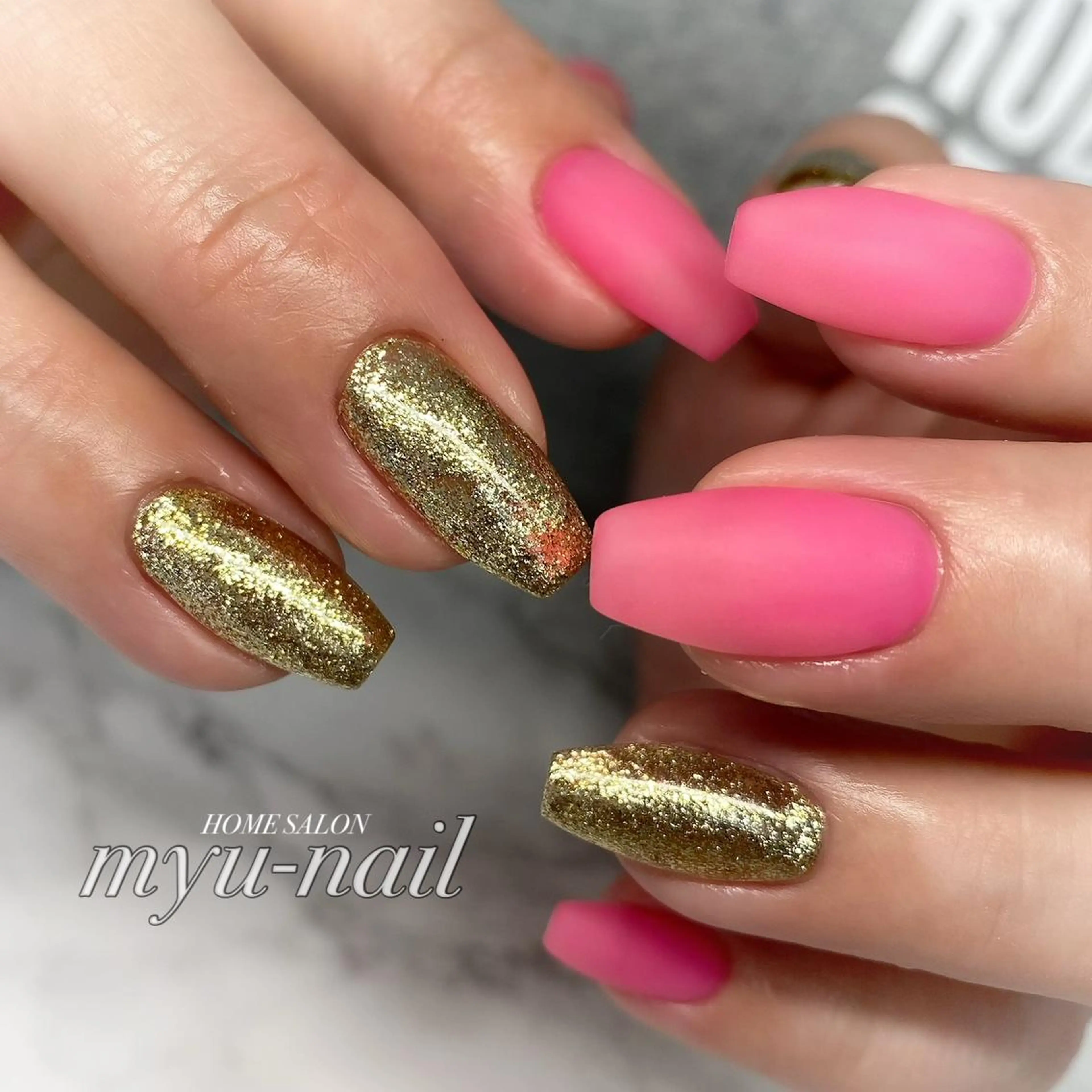 ネイル ハンドネイル ホームサロン myu-nailのネイルデザイン