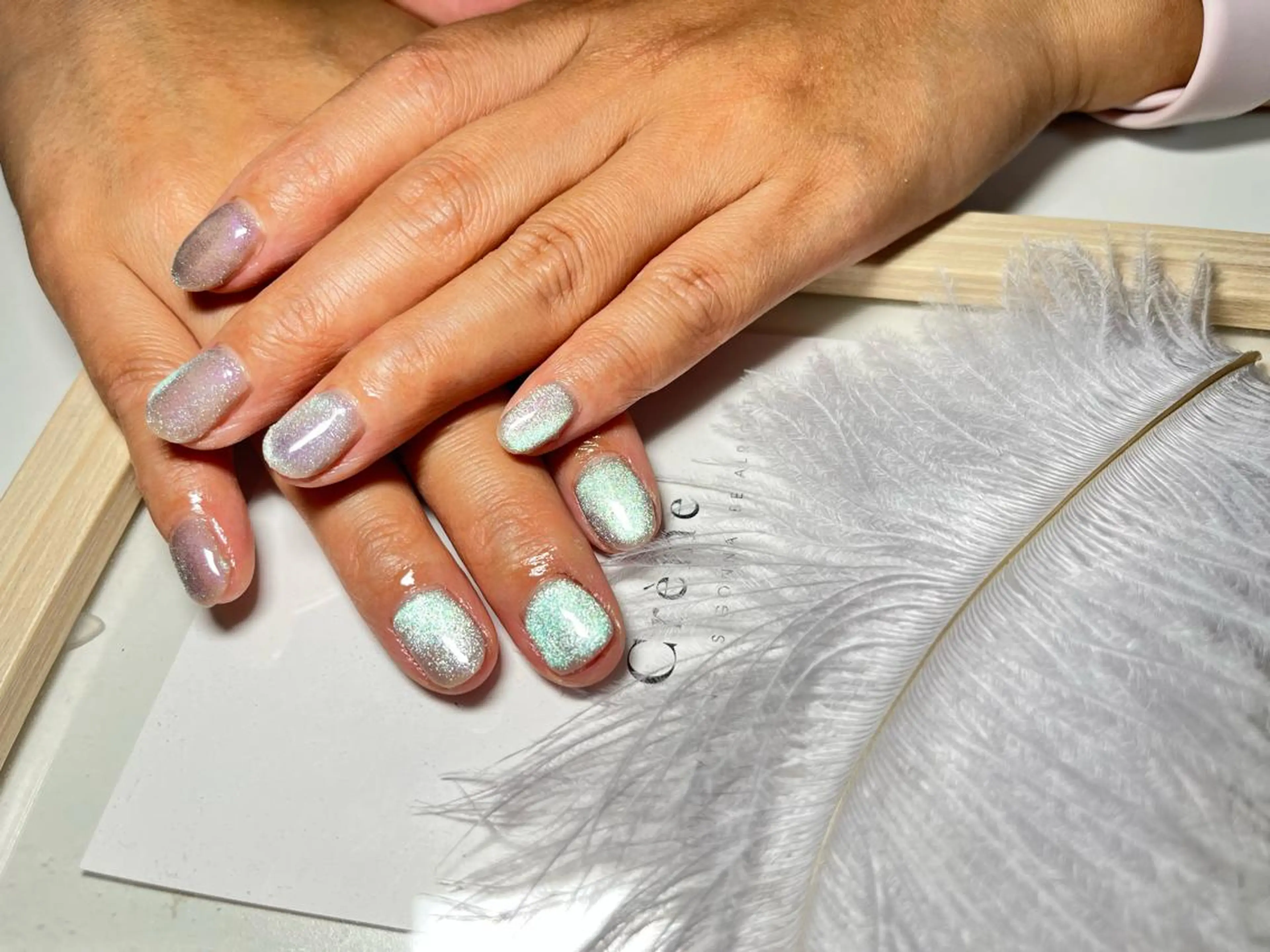 ネイル マグネットネイル ワンカラーネイル Nail Salon Caco所属・Nail salon Caco.のネイルデザイン