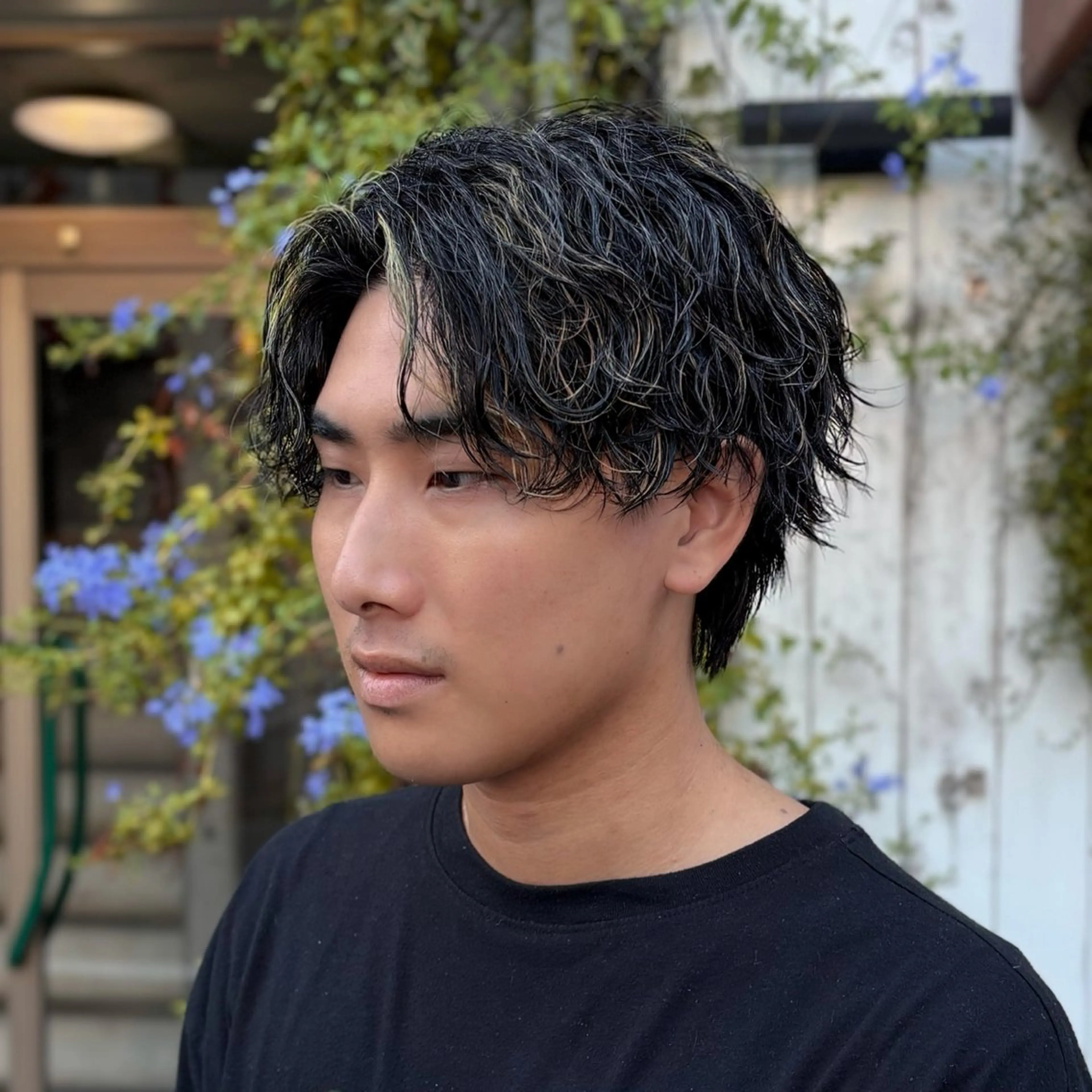 ミディアム パーマ メンズ 波巻きパーマ カット パーマ homme, famille raugh【オム・ファミーユ・ラグ】所属・【メンズ特化】パーマ /マッシュ/ヨシダのヘアスタイル