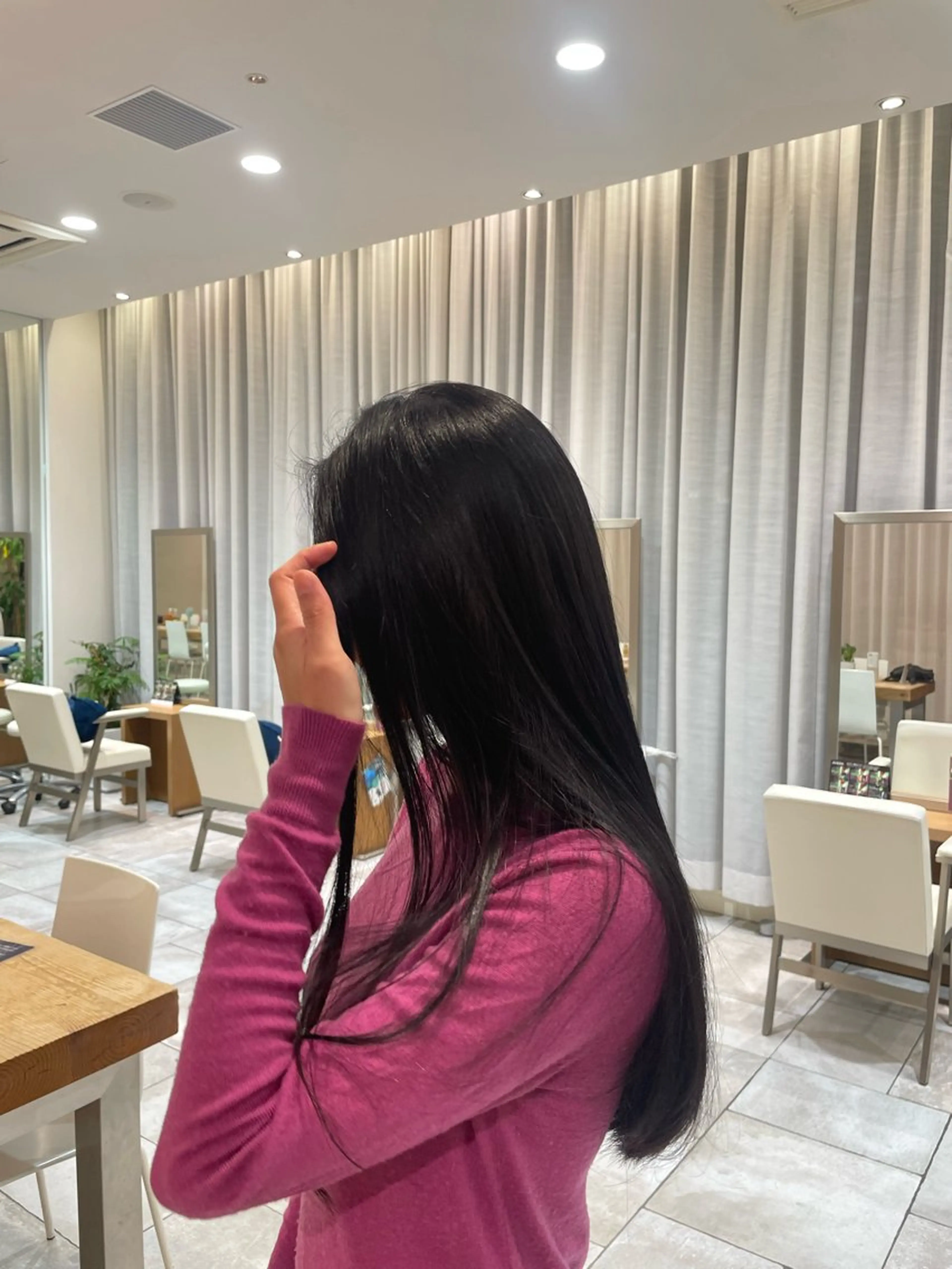 ロング トリートメント ヘアカラー トリートメント 【夜限定美容師】 えしまけんたのヘアスタイル