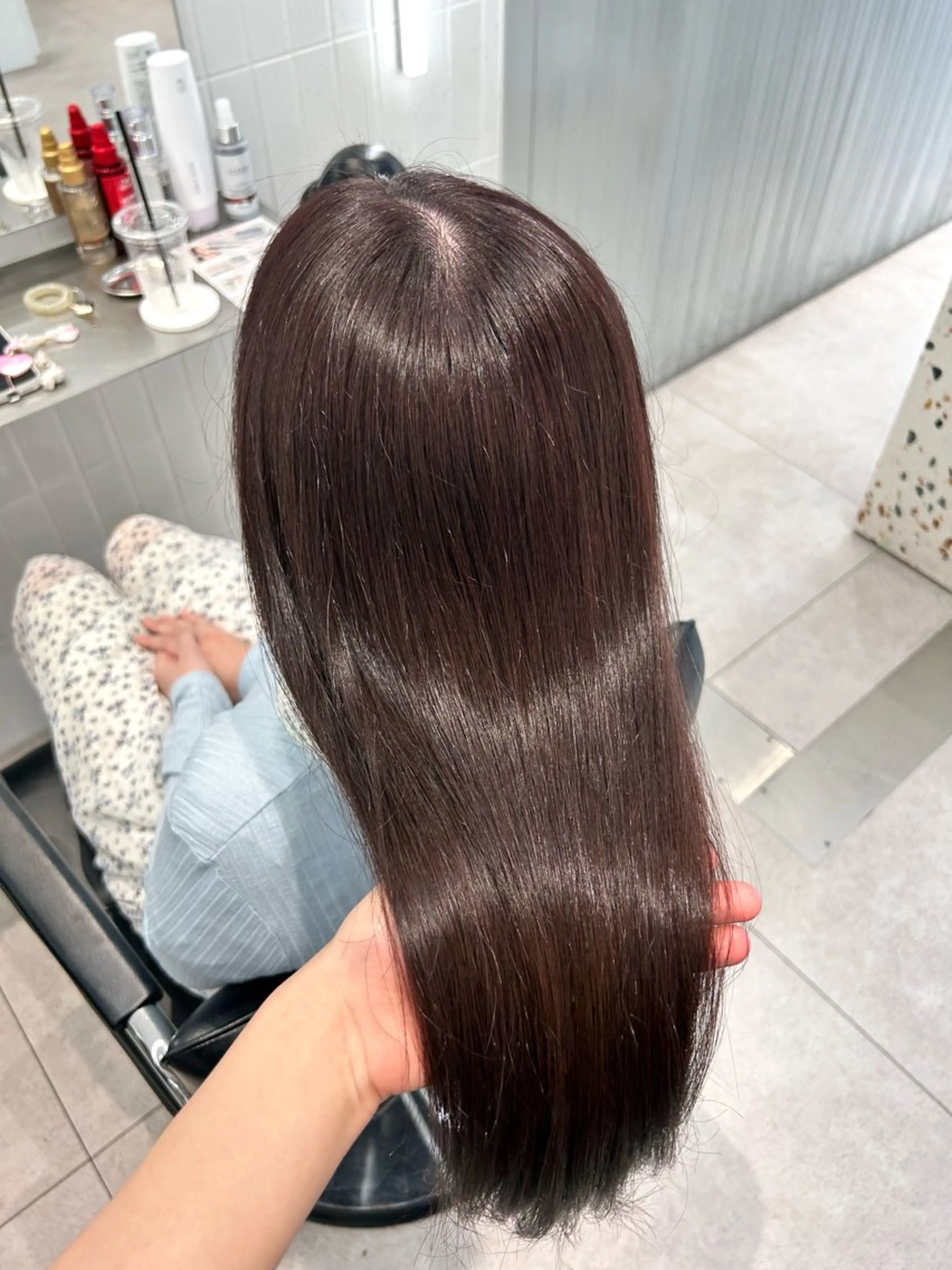 ロング カラー ONYX harajuku所属・sera 🎀海外ハイライトのヘアスタイル