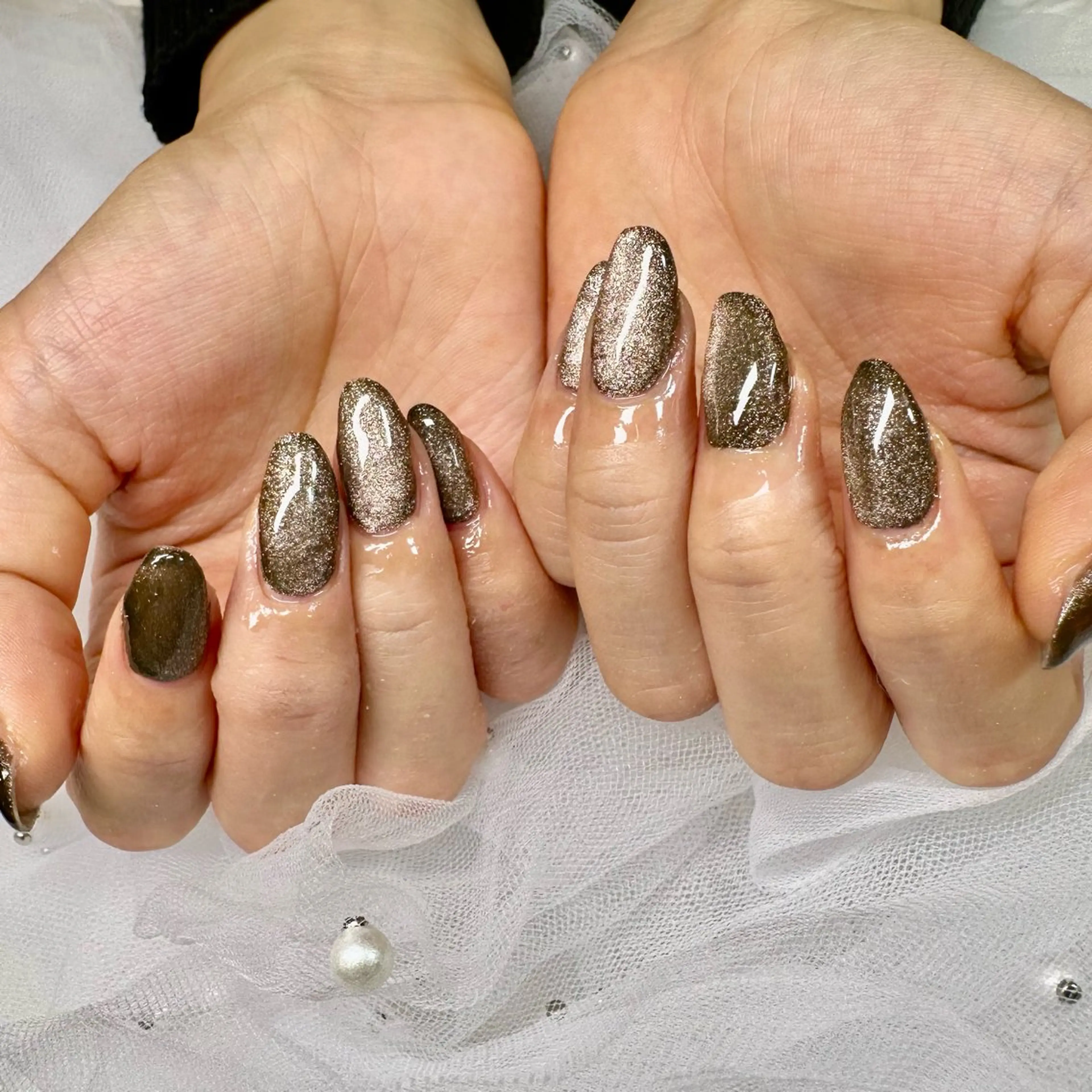 ネイル マグネットネイル nails alienCのネイルデザイン