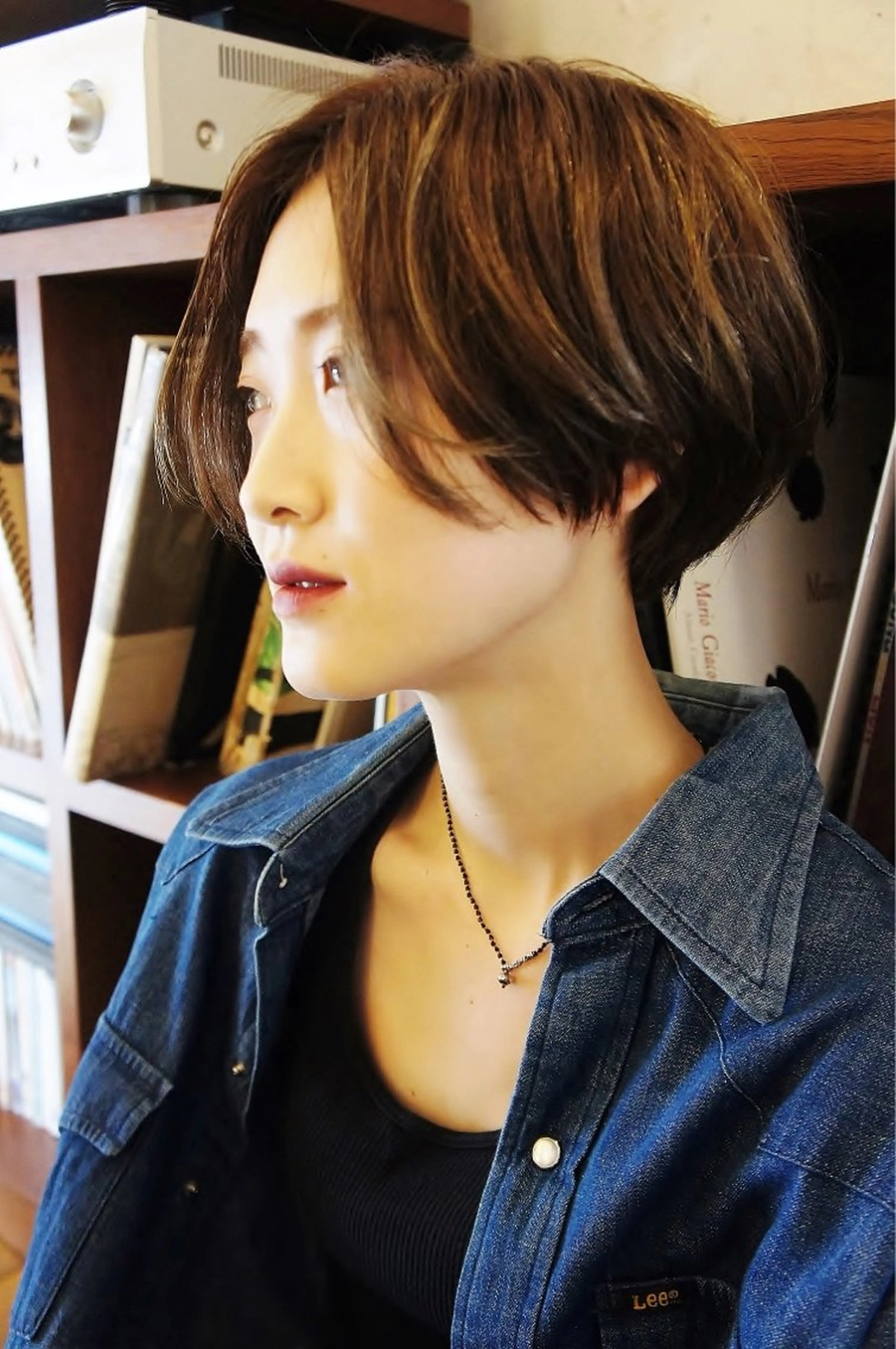 ショート カラー 柴田 賢治のヘアスタイル