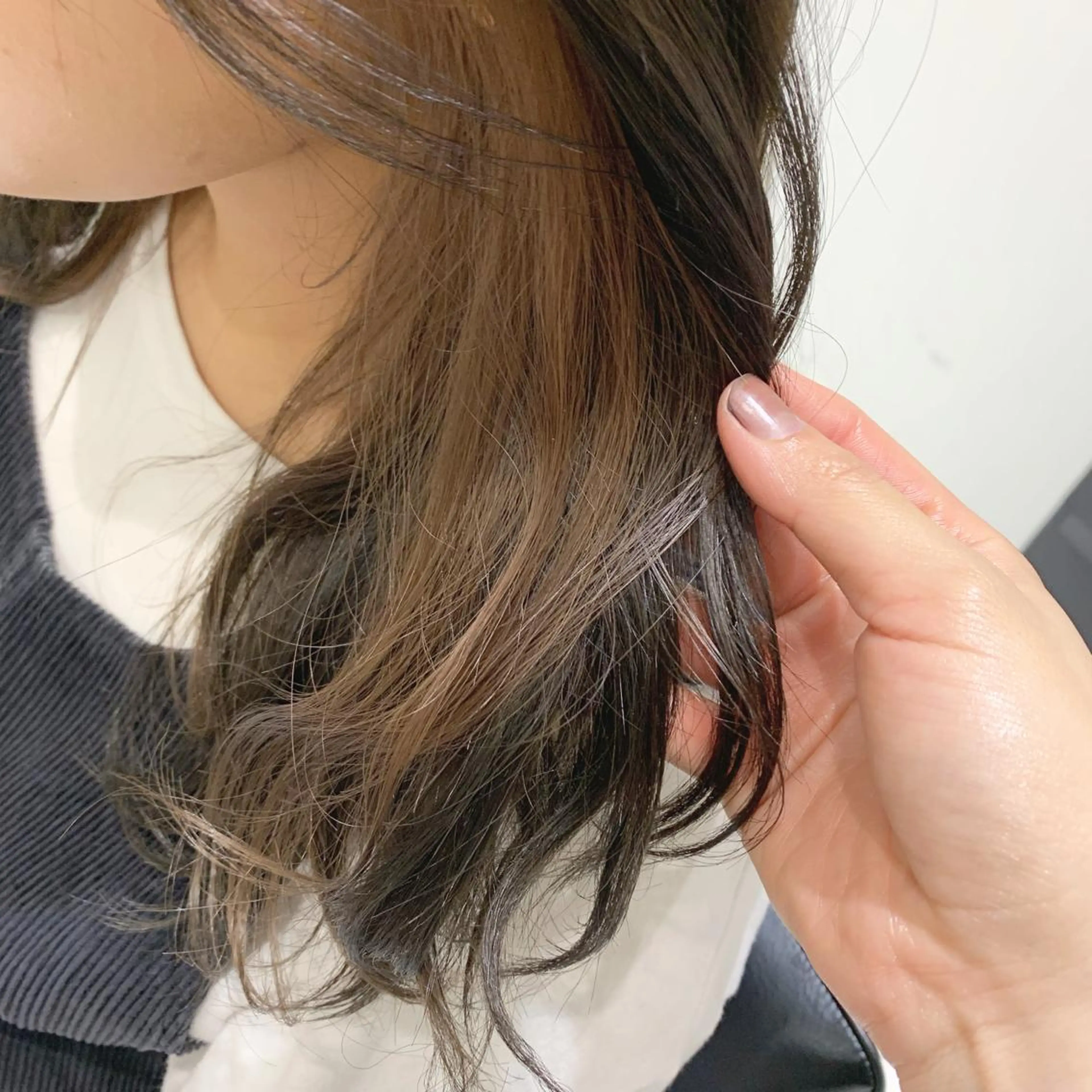 ミディアム カラー minami🪷 暖色カラーのヘアスタイル
