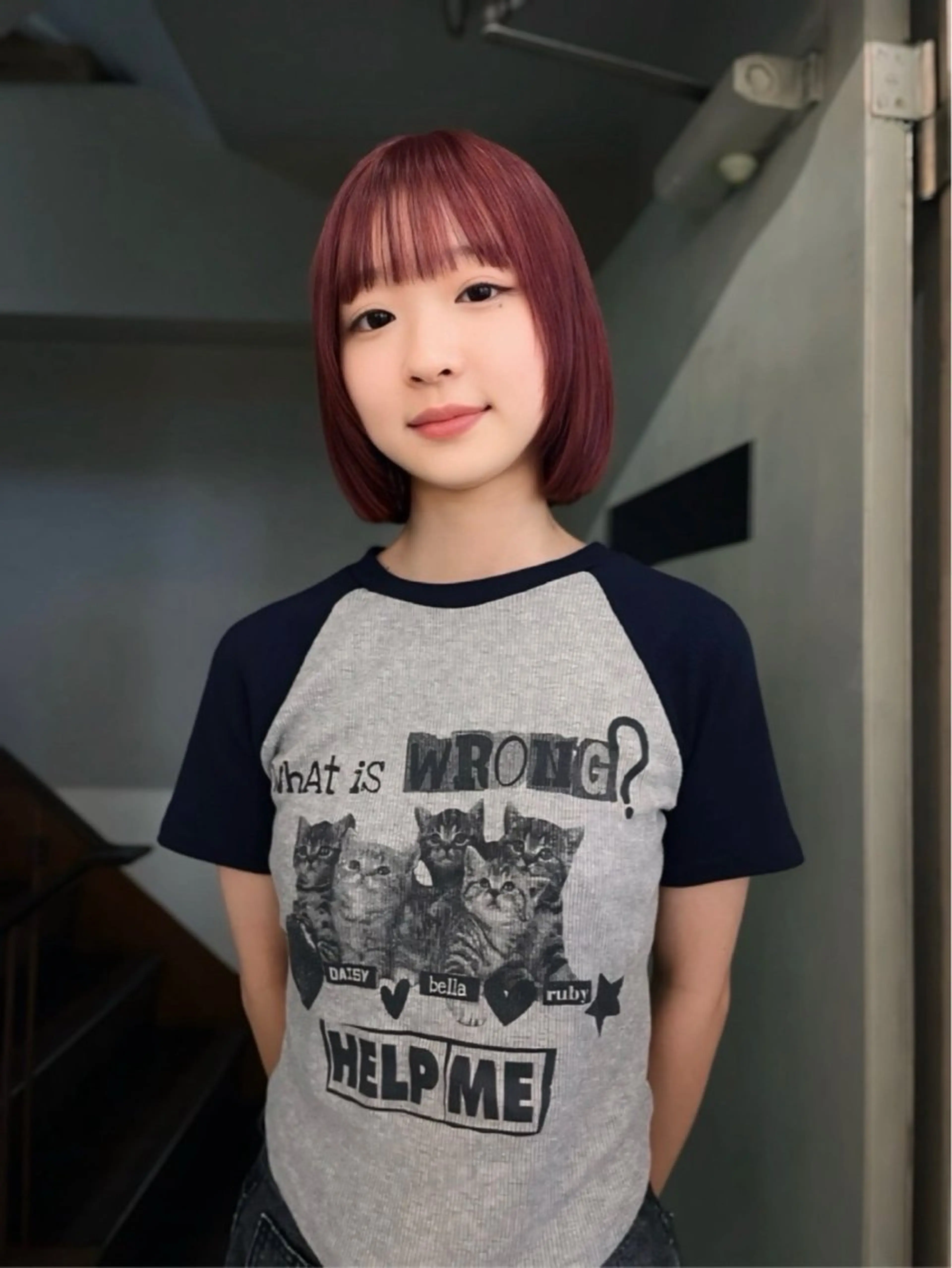 ミディアム カラー Saaya/レイヤー /ブリーチ/ブロンドのヘアスタイル