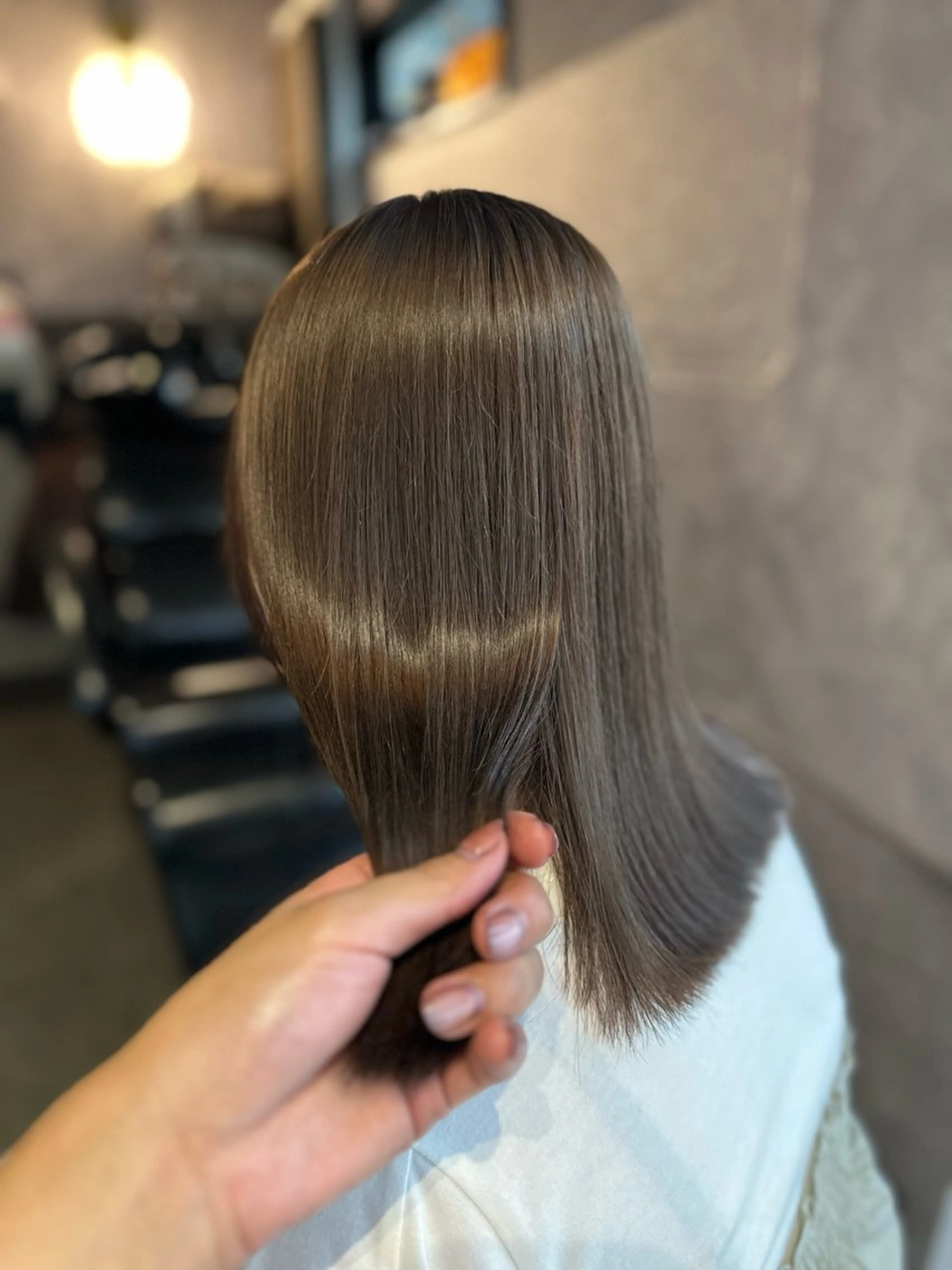 ミディアム カラー Hina🐣 elubylovisのヘアスタイル