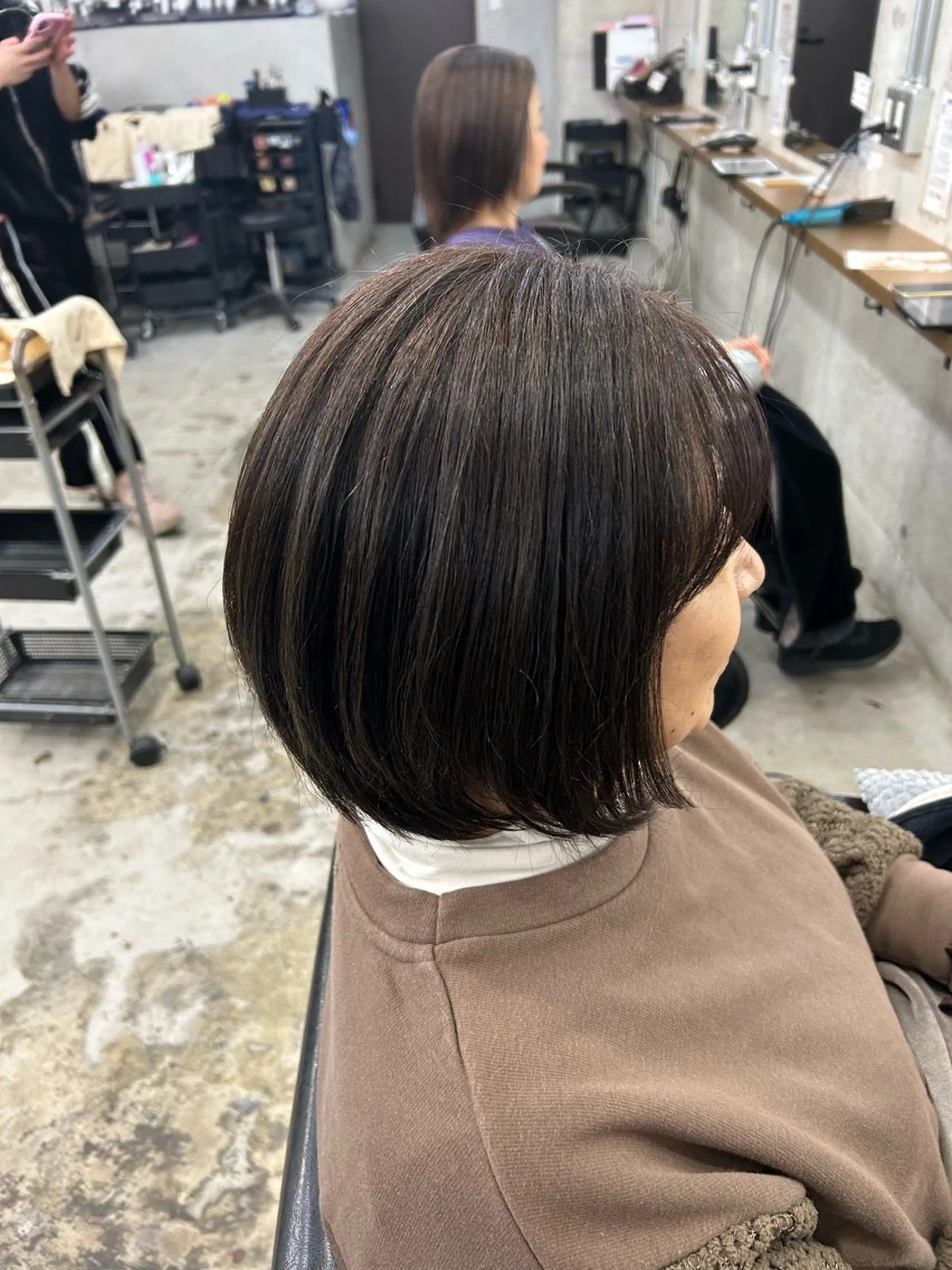 シークレットハイライト＋カラー＋Aujuaケアマスクの写真