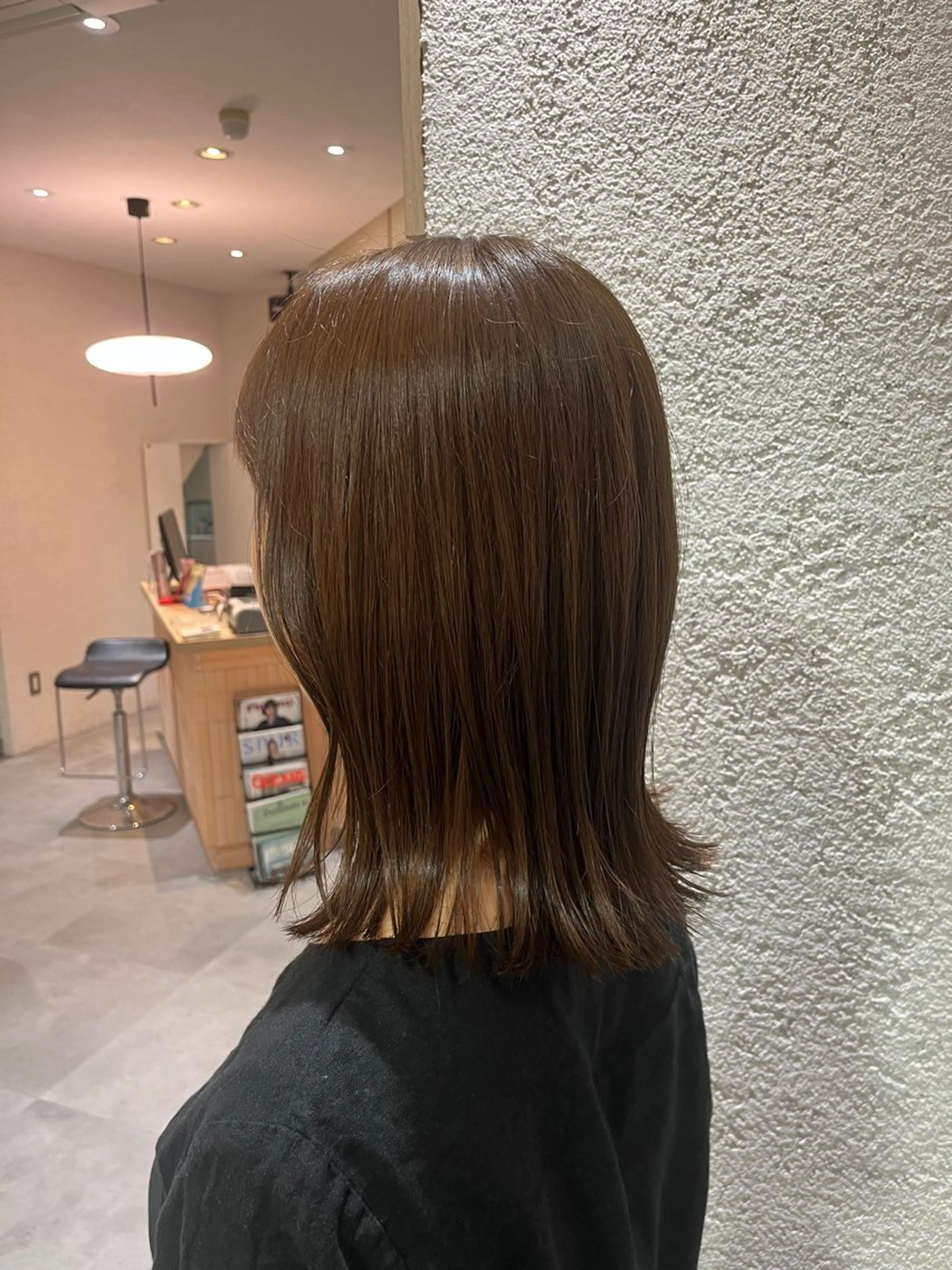 ミディアム カラー PUREE  de FLEURS所属・本田 茜のヘアスタイル