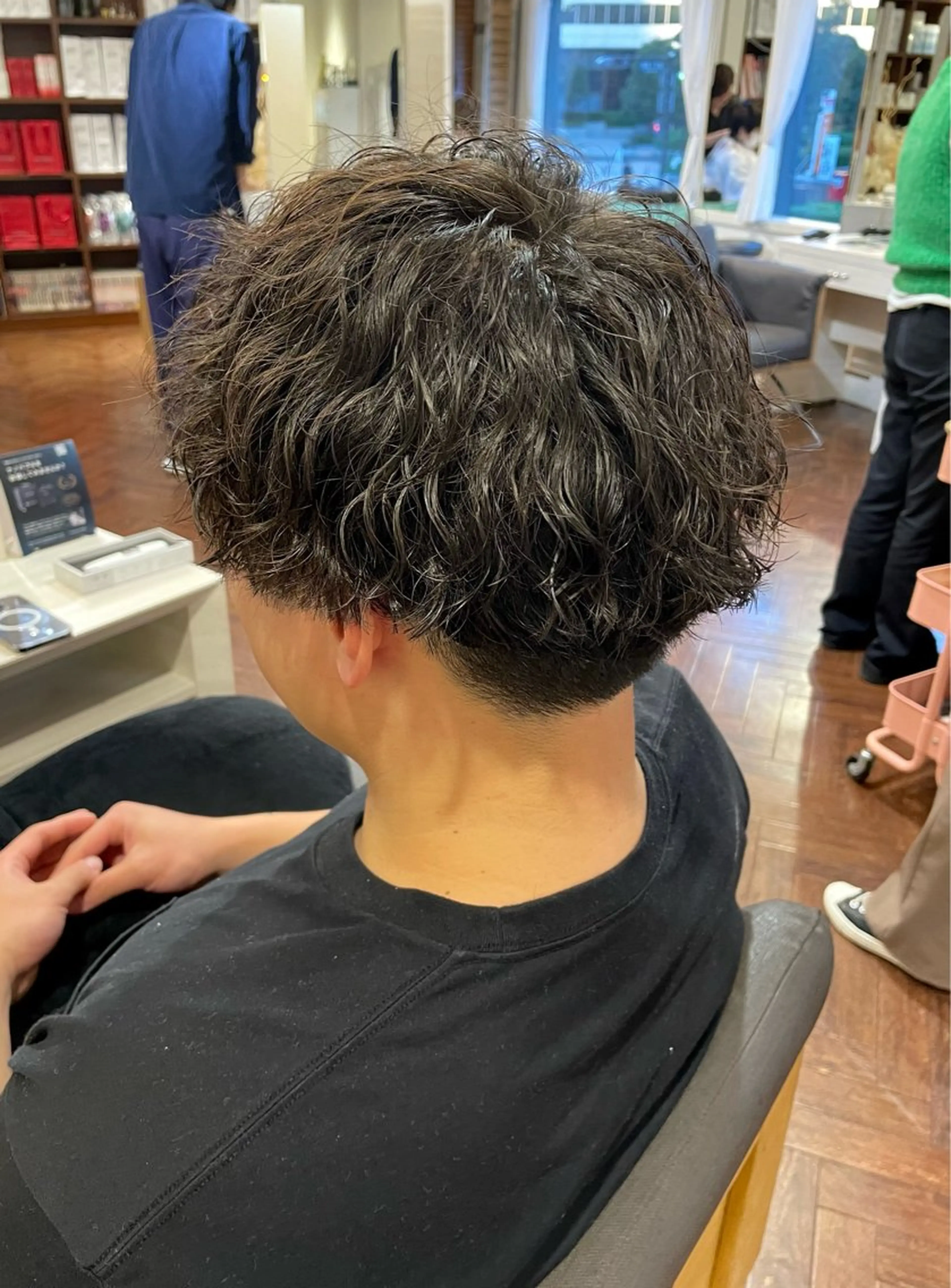 メンズ カット パーマ トリートメント 🍊美容室TU. LUCE／コン🍊のヘアスタイル