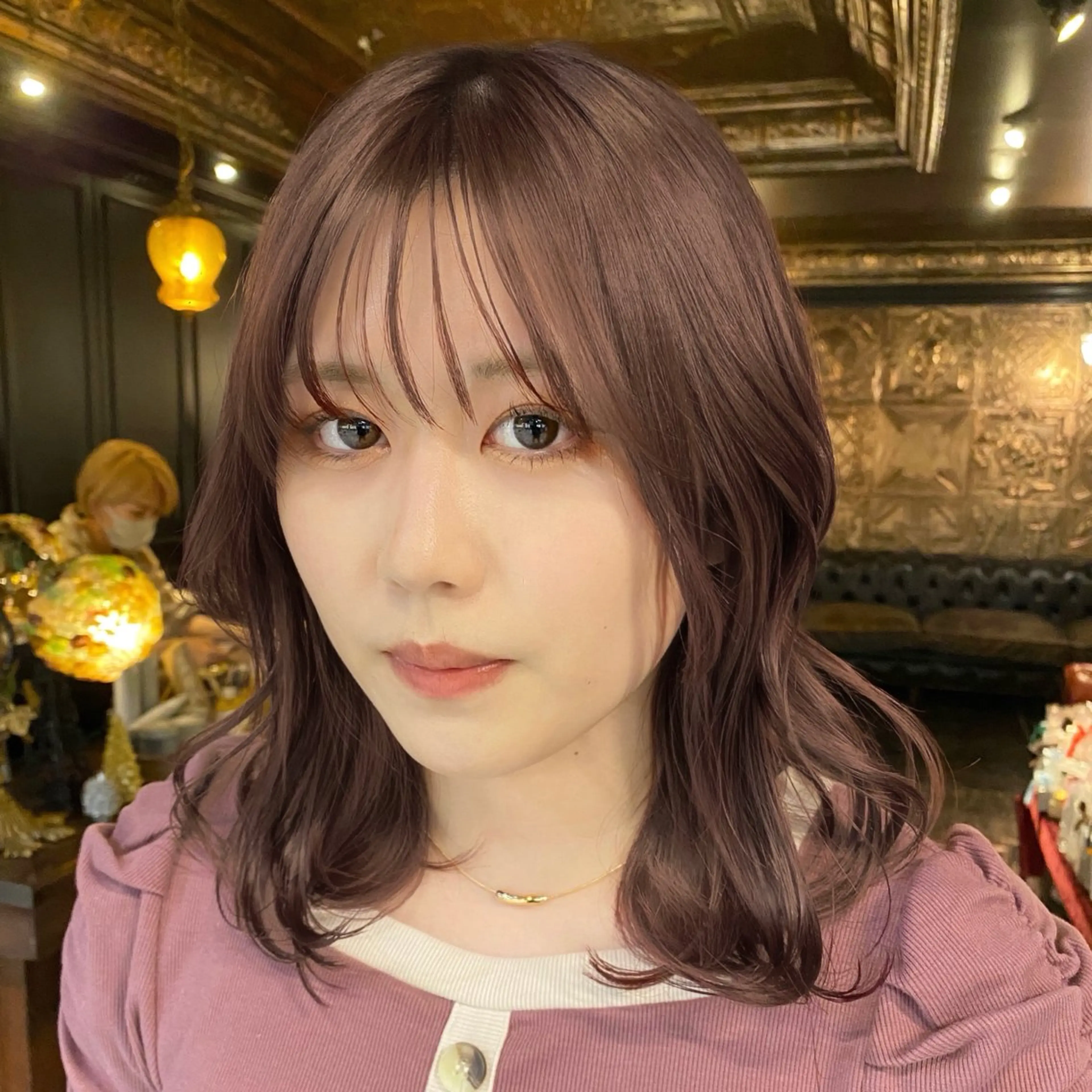 ミディアム カラー Ms.CHARM所属・透明感カラー🌿 グレージュ🐺陽介のヘアスタイル