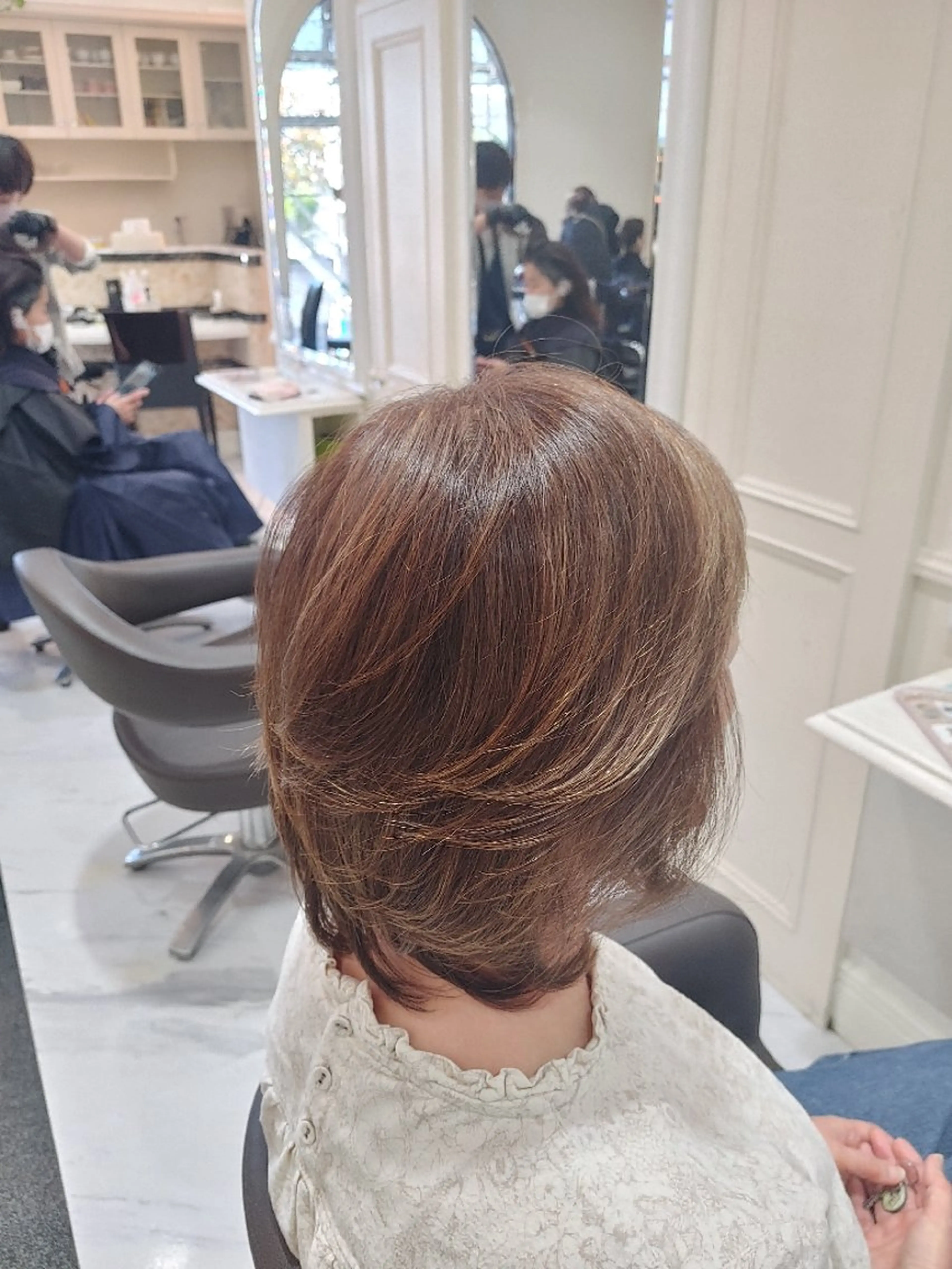 ミディアム トリートメント 中村 裕昭のヘアスタイル