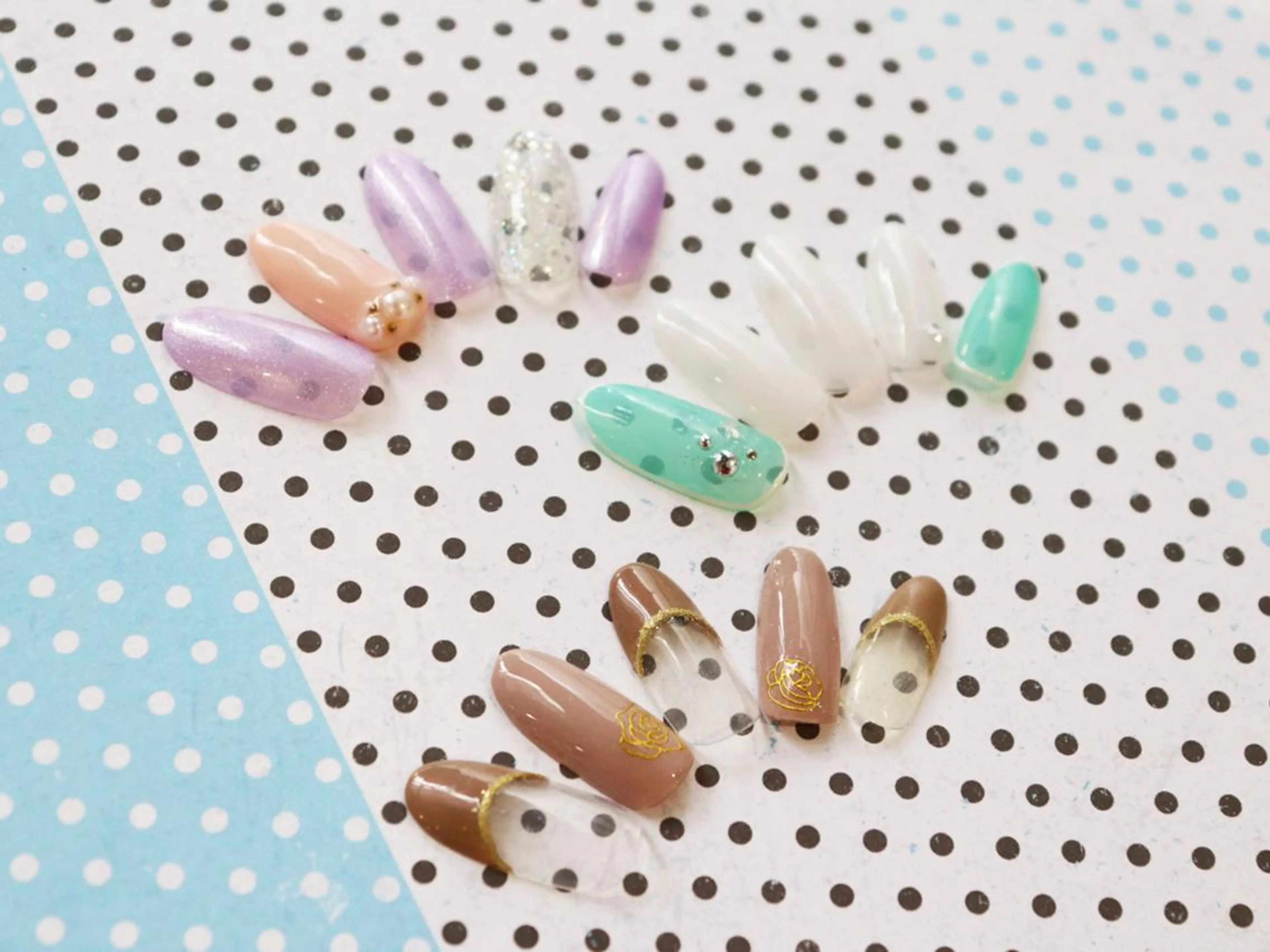 ネイル アートネイル アップネイル 山口のネイルデザイン