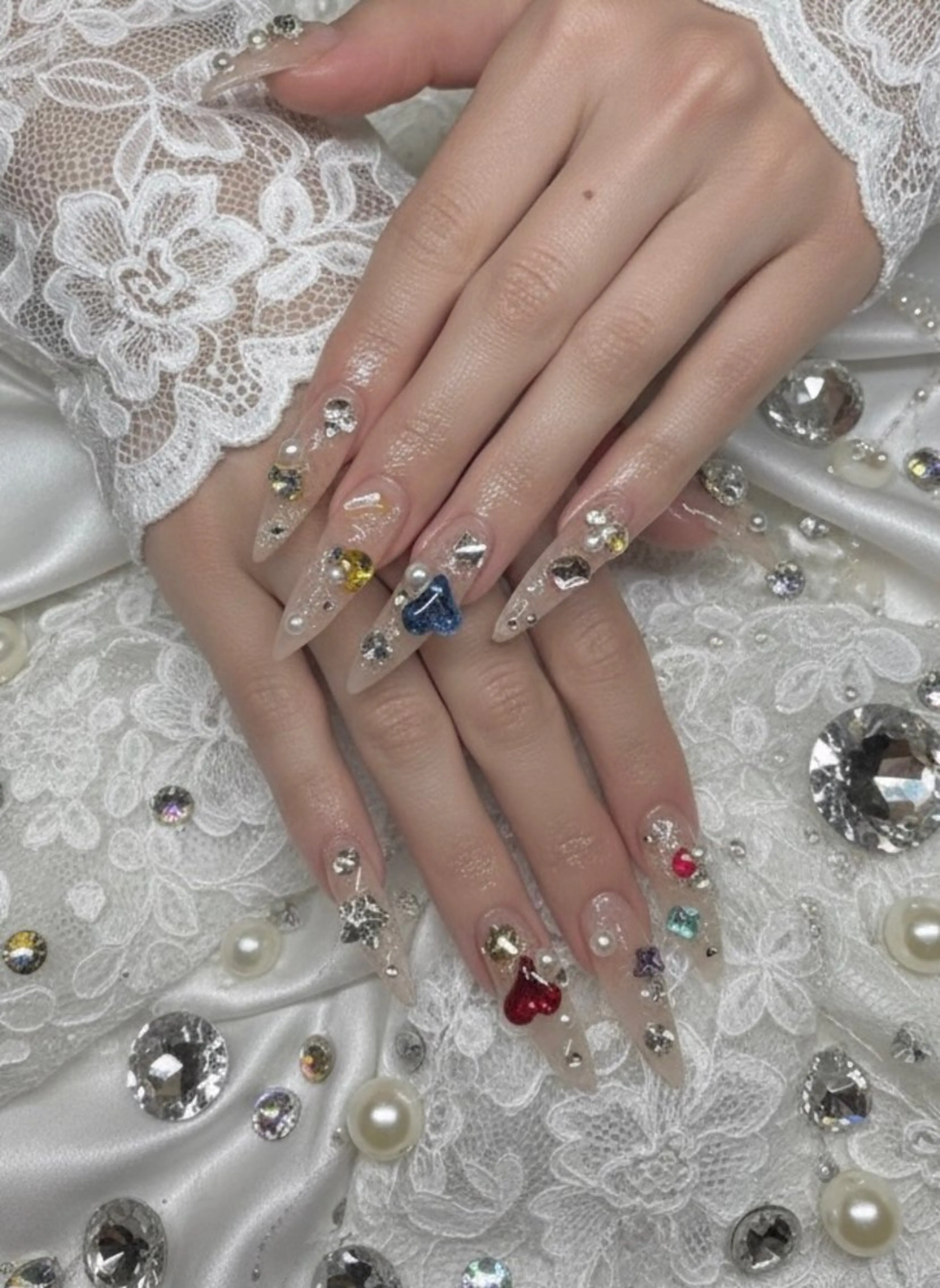 ネイル ピンク ピンクベージュ ハンドネイル UNABOMBA (24時間営業)のネイルデザイン