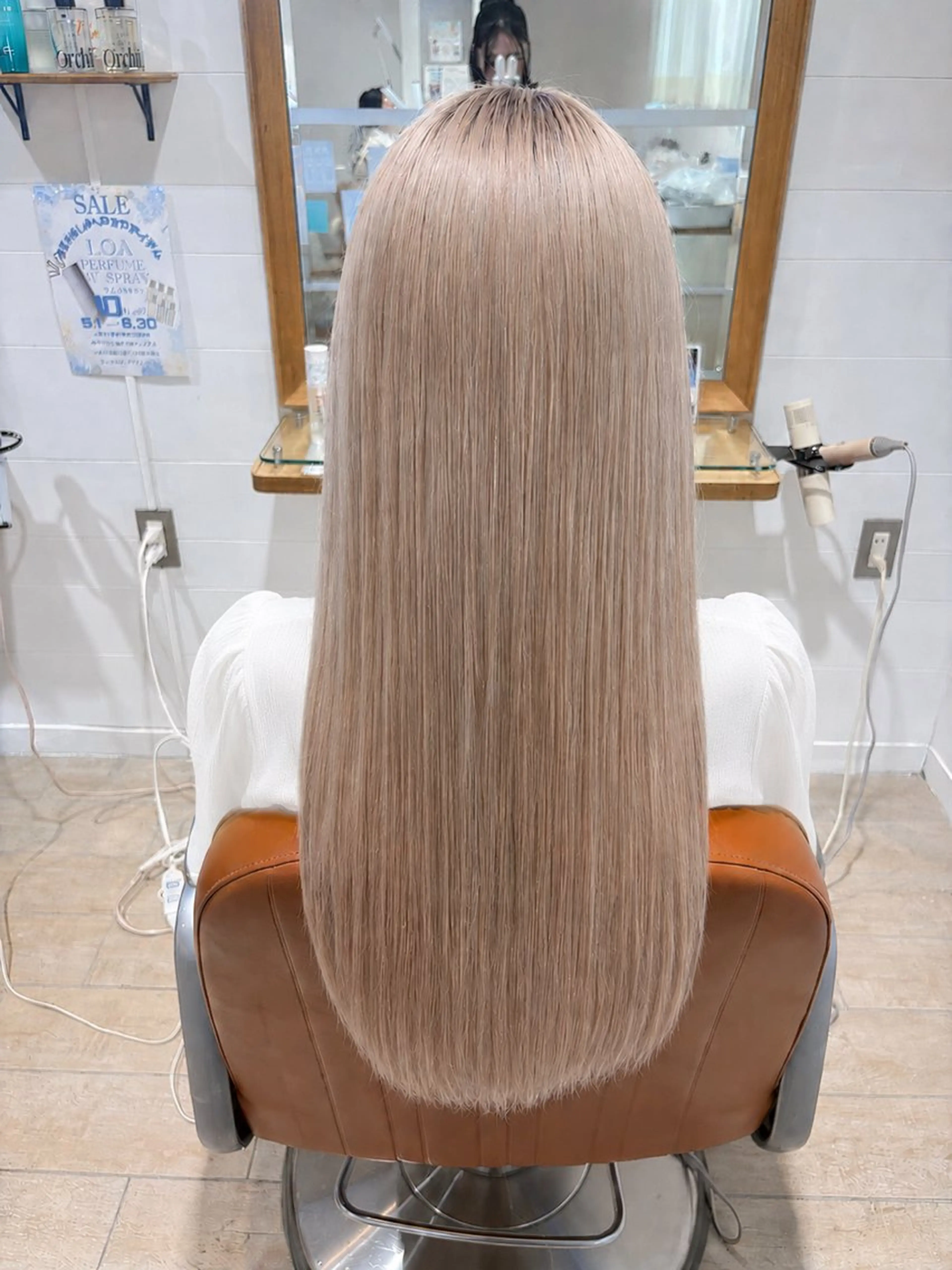 ロング ヘアカラー ami ♡̴⟡.˚ トリートメントモデルのヘアスタイル