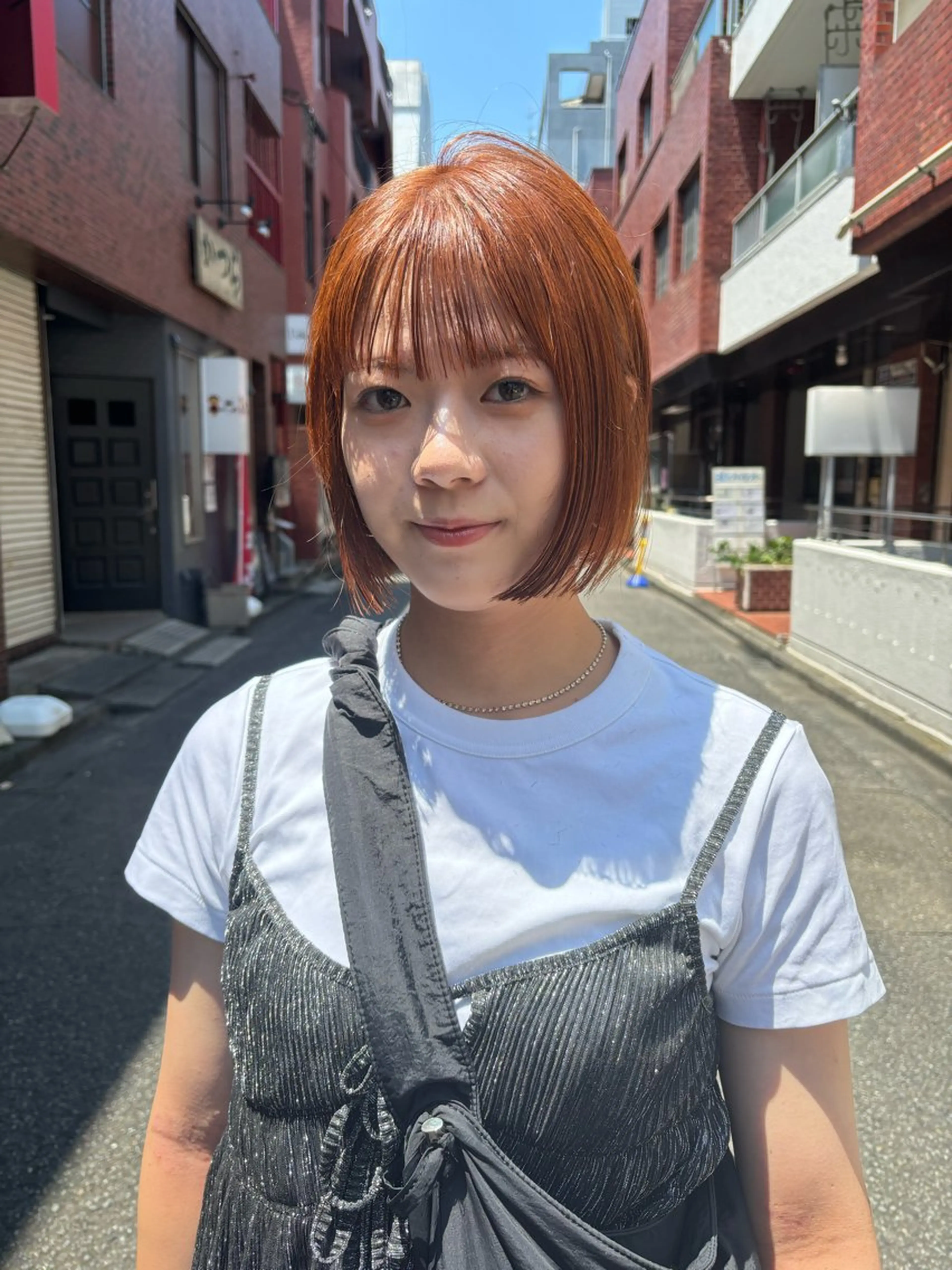 ショート カラー sakura🌸 レイヤー/韓国ヘアのヘアスタイル