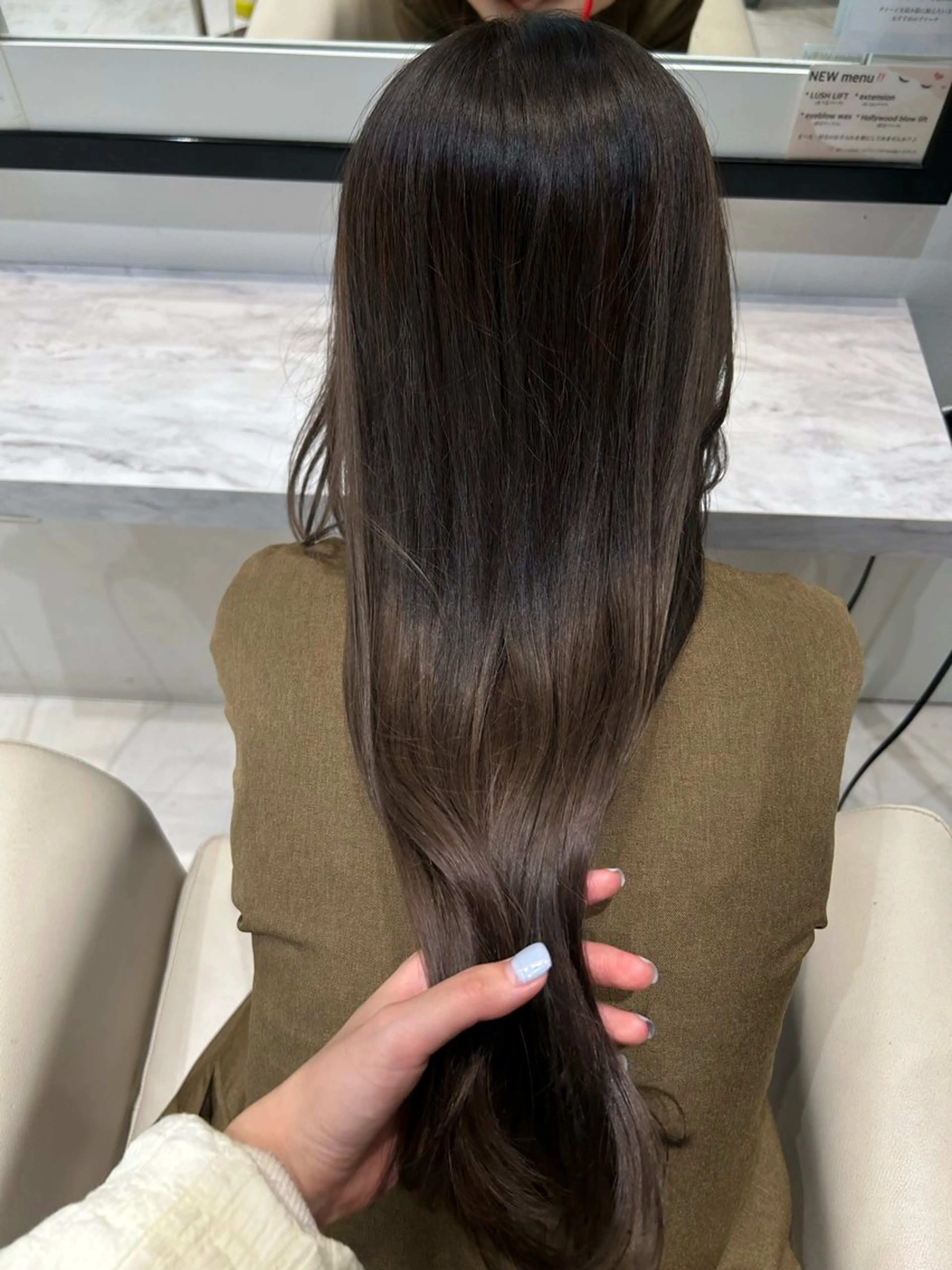 カラー 透明感カラー k-twoういのヘアスタイル