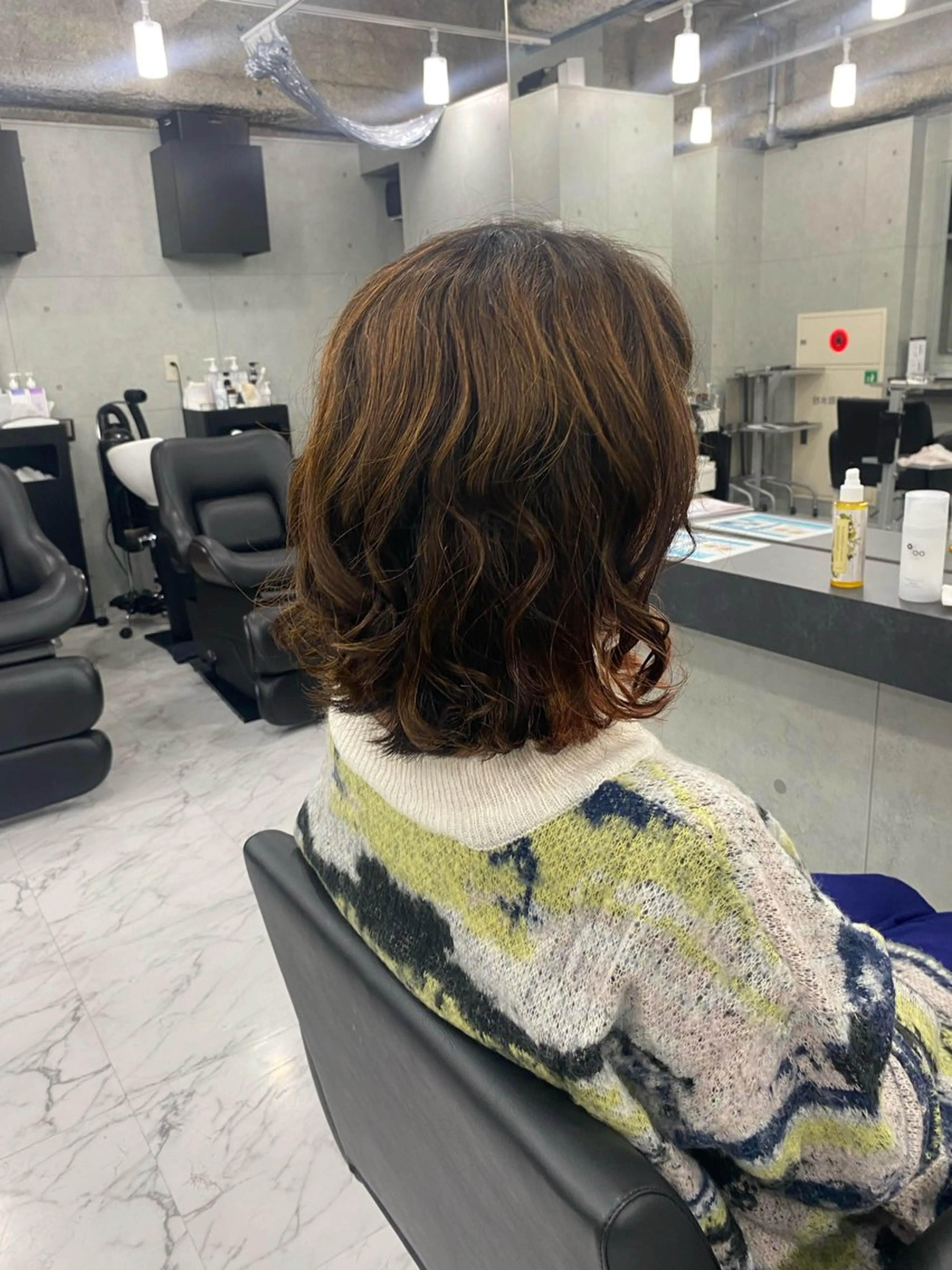 ミディアム Endearing 北澤那未🌟銀座のヘアスタイル