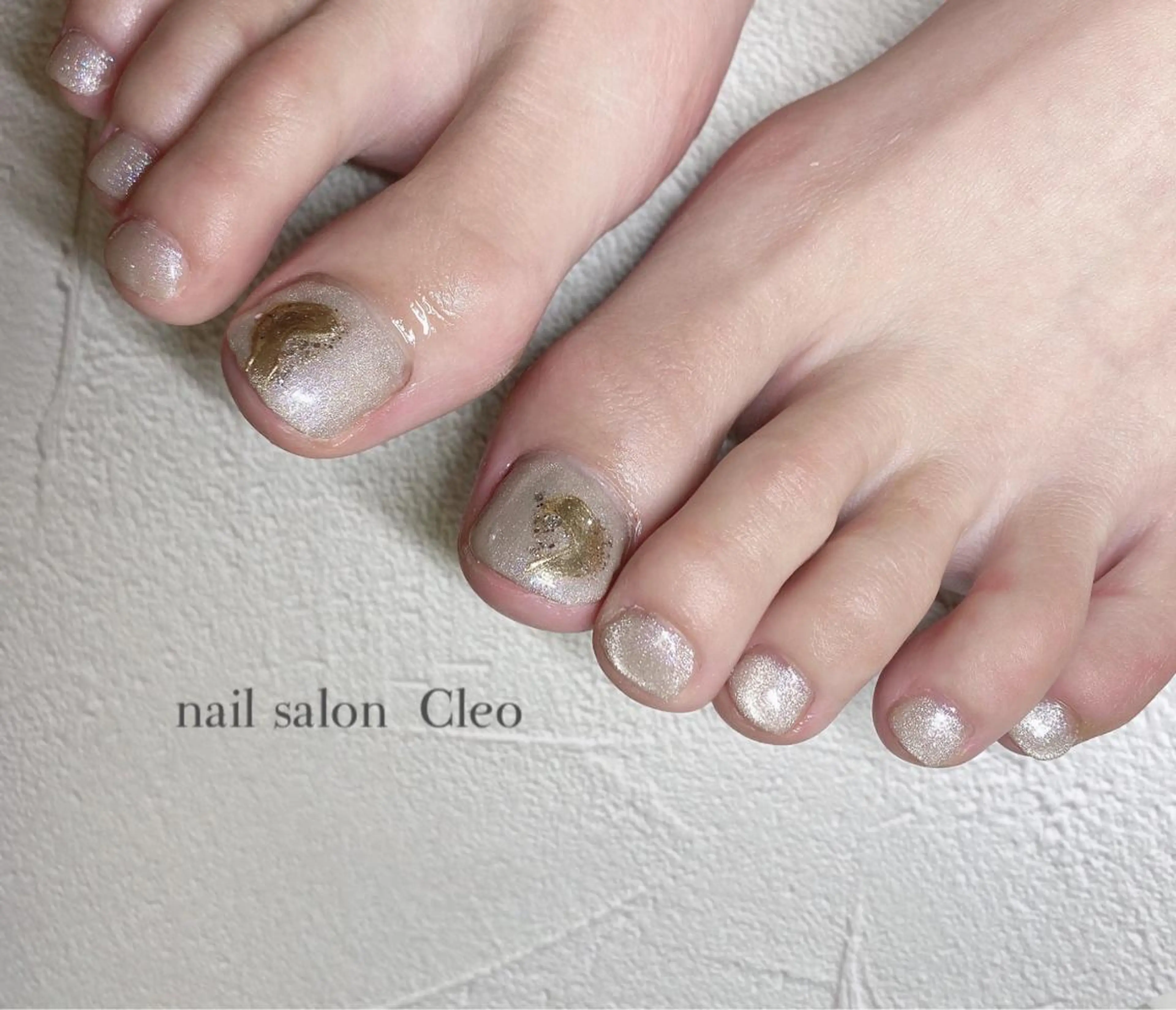 ネイル アートネイル マグネットネイル ミラーネイル ワンカラーネイル Cleo クレオのネイルデザイン