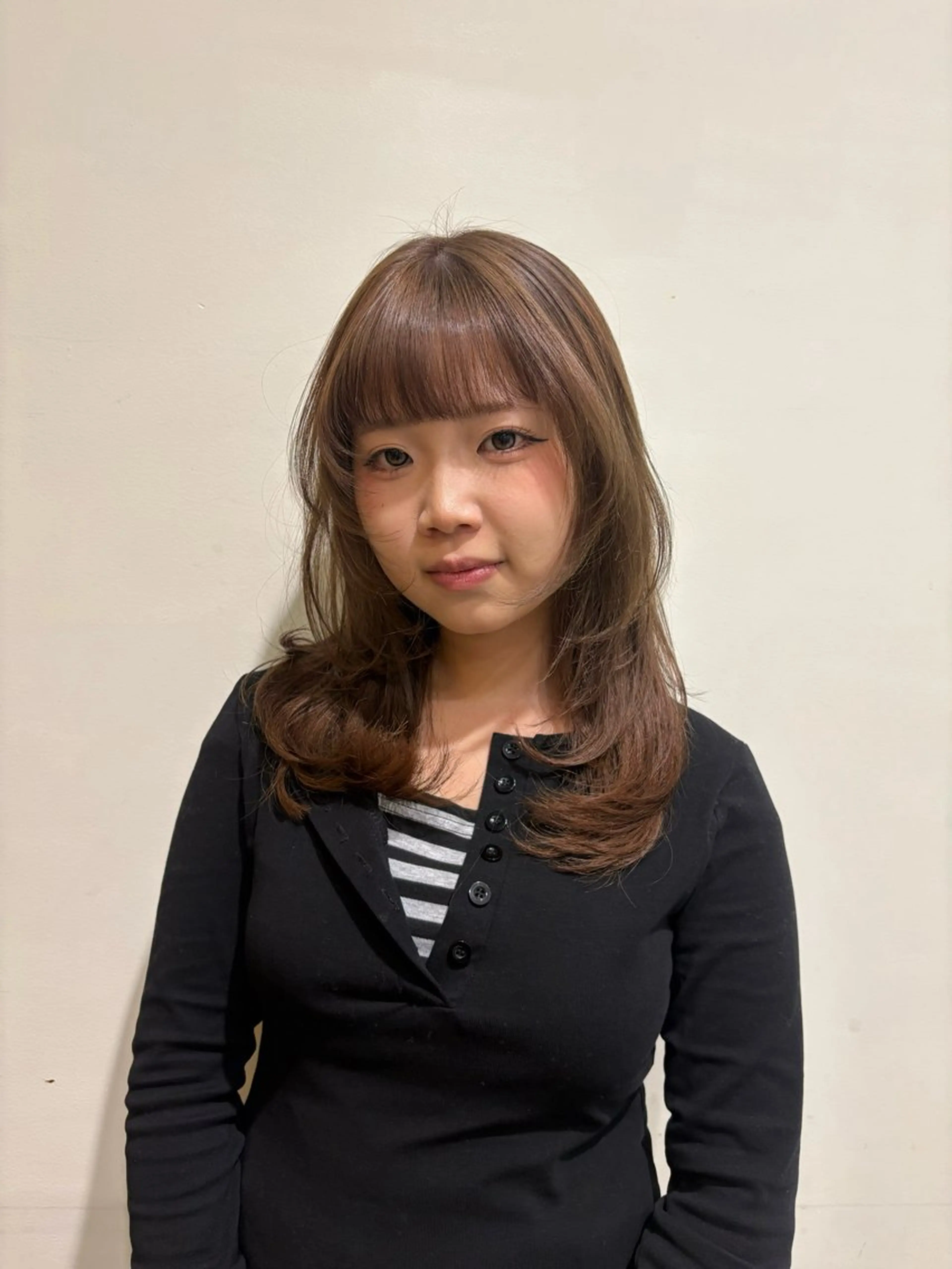 ミディアム カラー ヘアカラー 名古屋カラー/ ななほ🌷⋆⭒˚のヘアスタイル