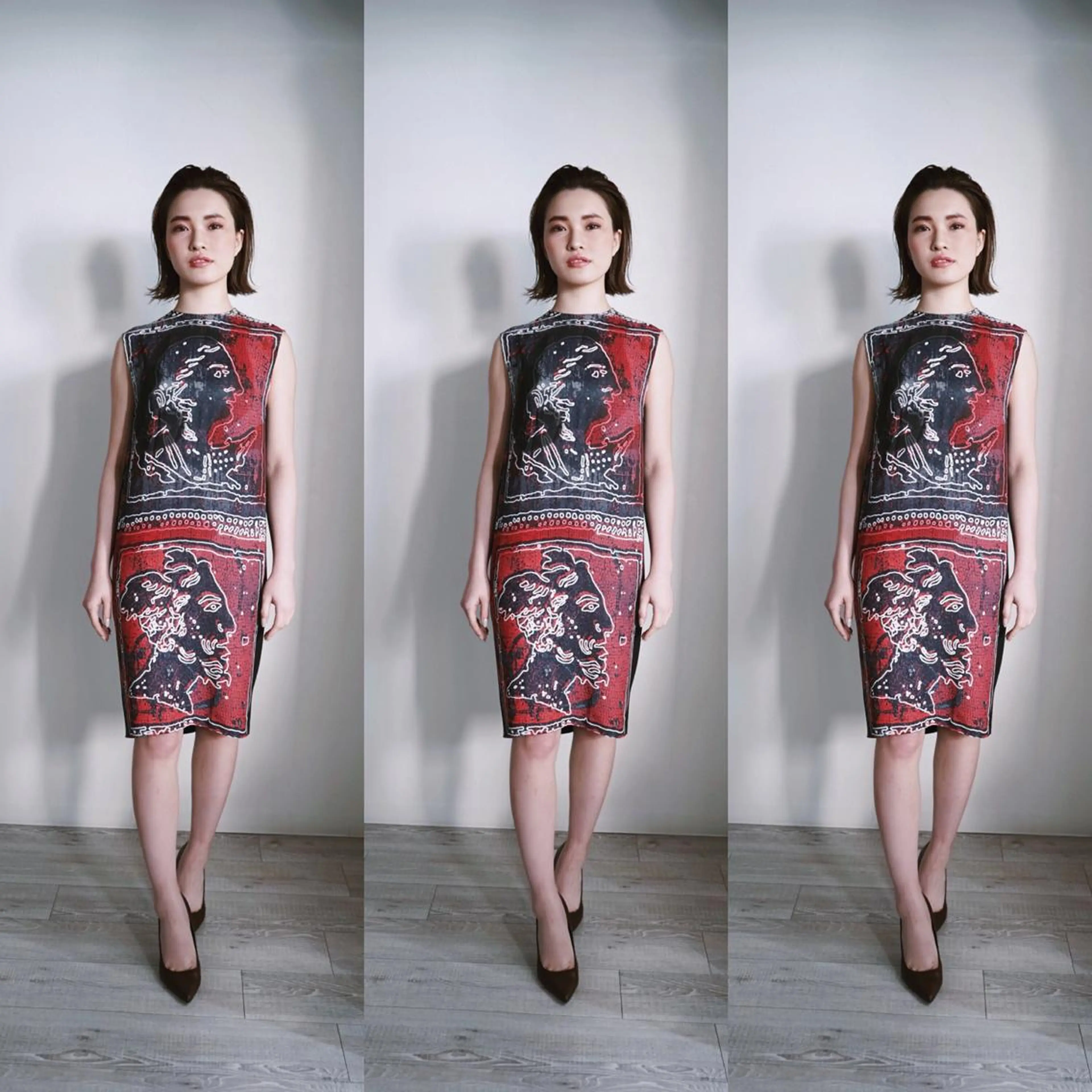 ショート カラー 切りっぱなしボブ ボブ 外ハネヘア トリートメント 花井 啓好のヘアスタイル