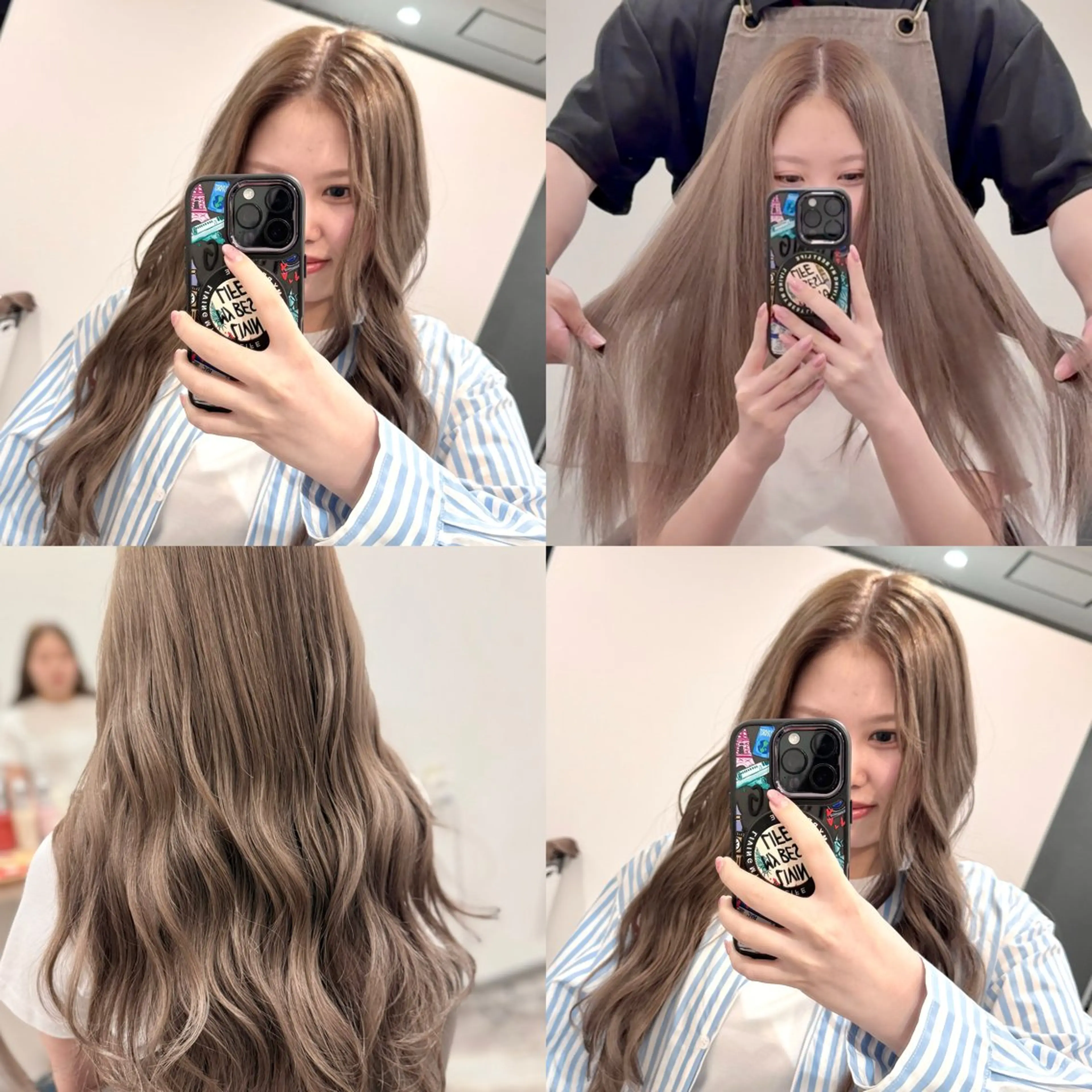 セミロング 顔周りカット レイヤーカット 縮毛矯正 ヘアカラー トリートメント ブリーチ毛に縮毛矯正 ✨カラー✨山田 正幸のヘアスタイル
