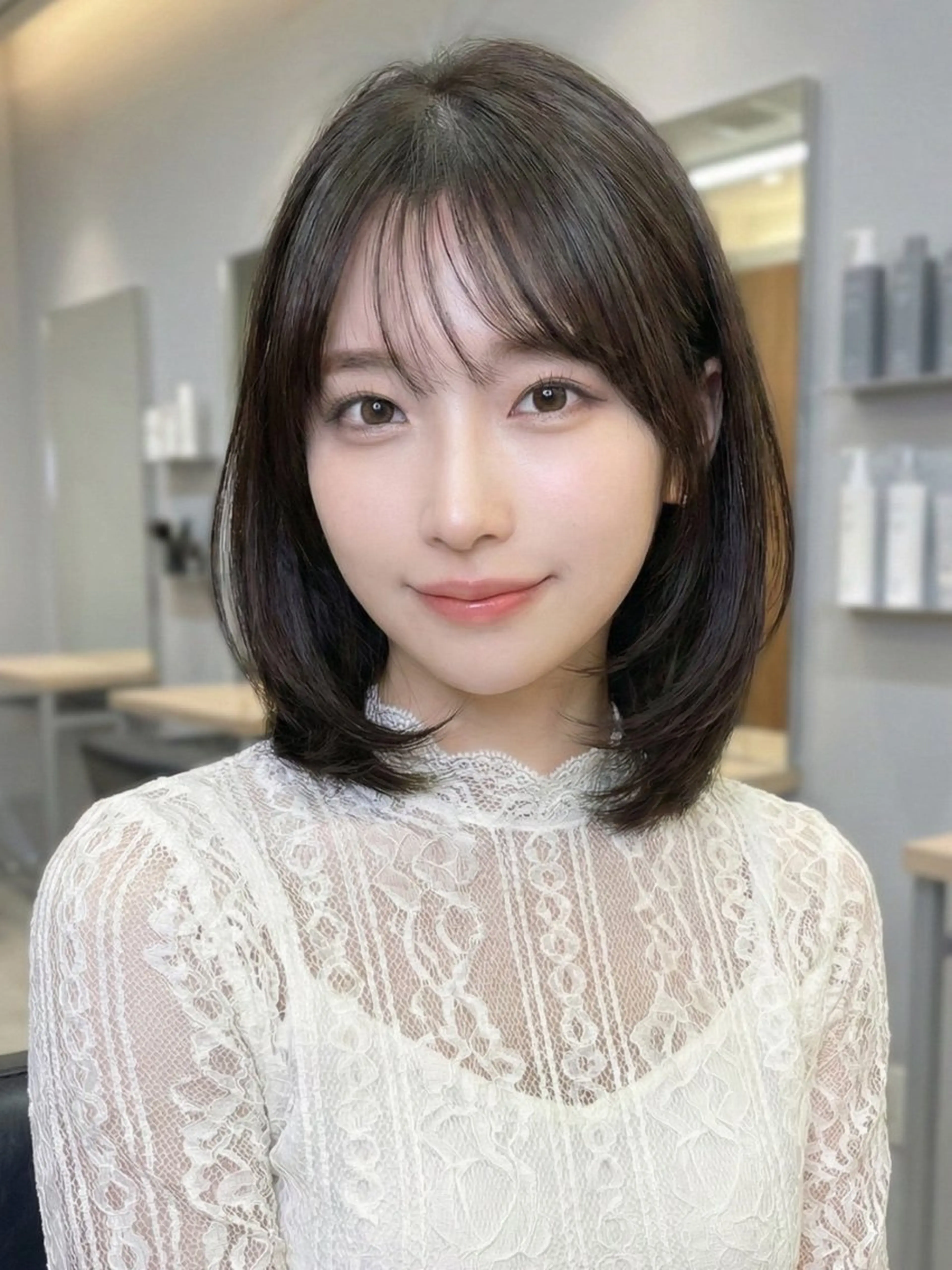 ミディアム カラー GULGUL 小関 伊吹のヘアスタイル