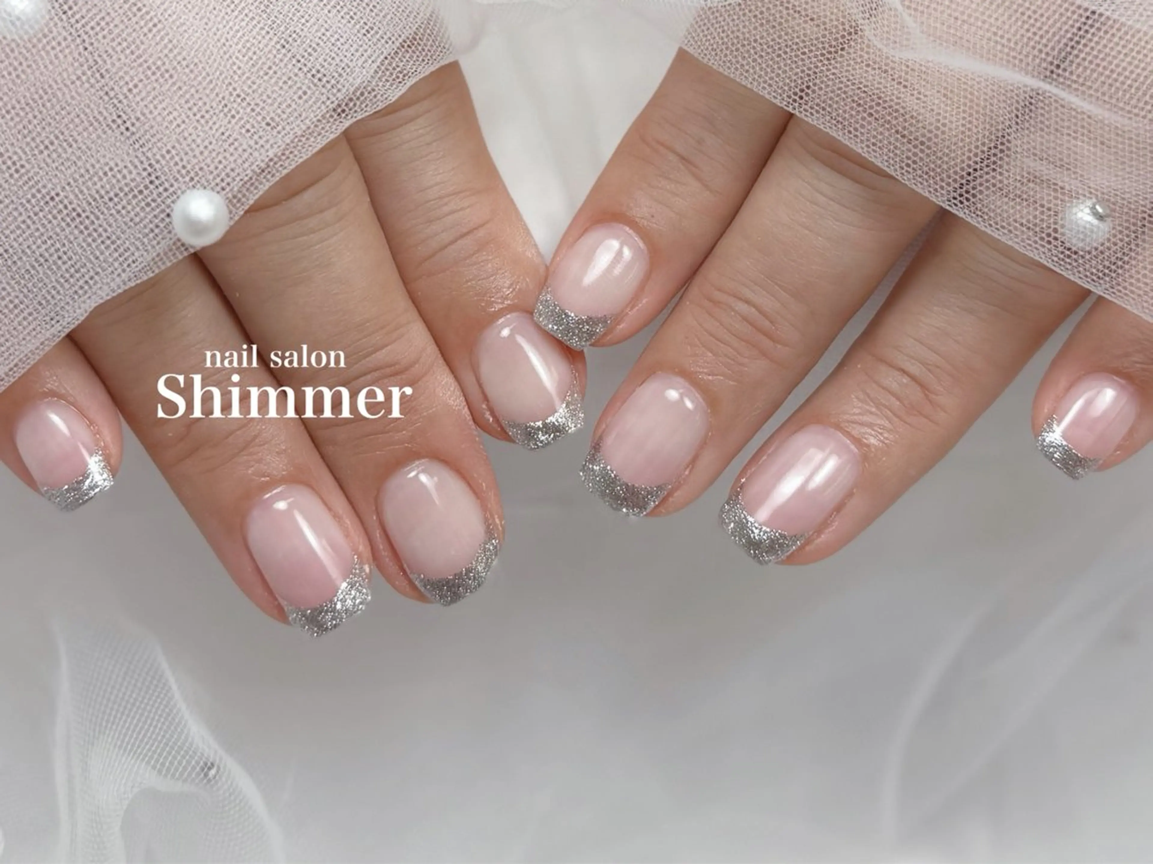 ネイル ハンドネイル Shimmer Risaのネイルデザイン