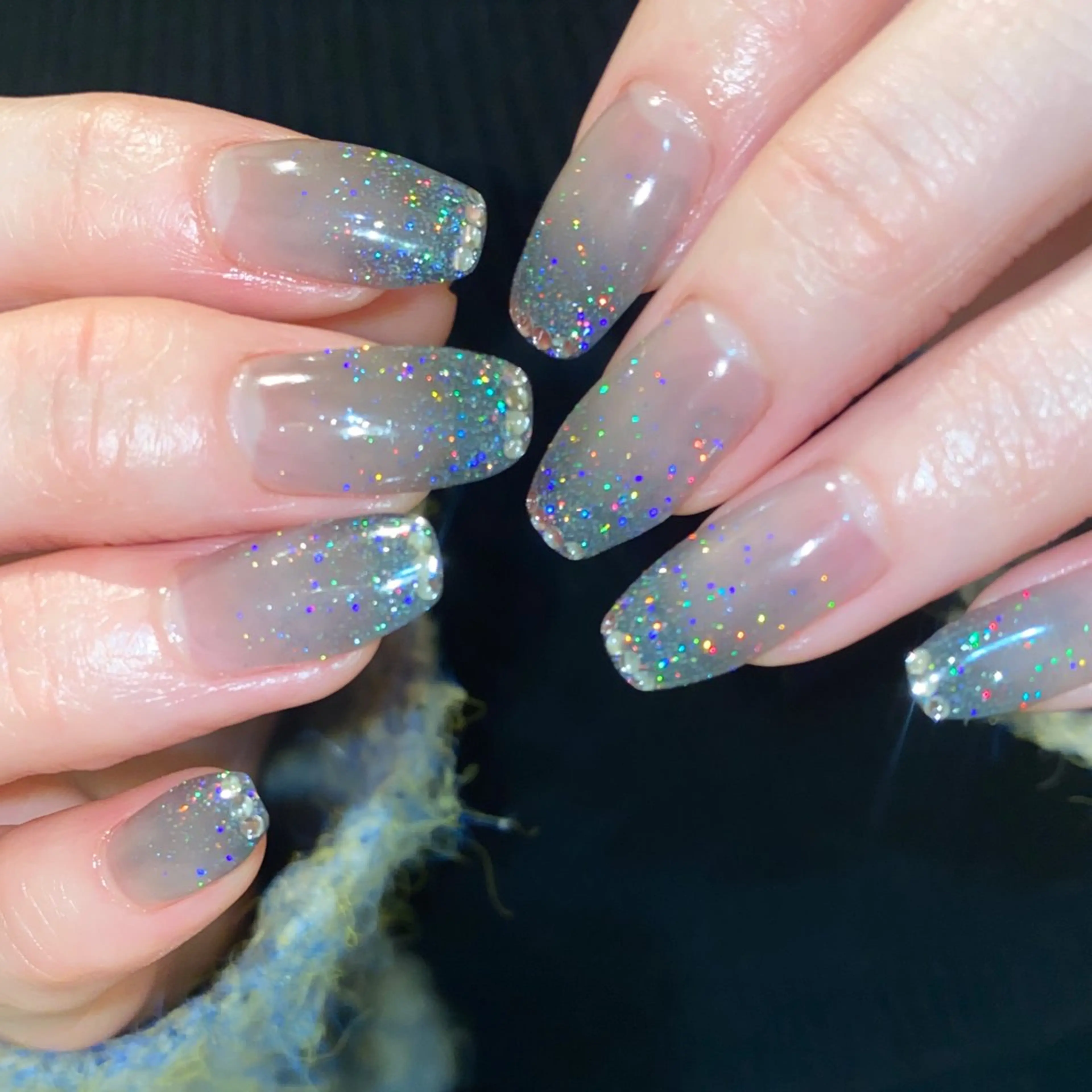 ネイル フラッシュネイル Yuriko Omi パラジェル/渋谷のネイルデザイン