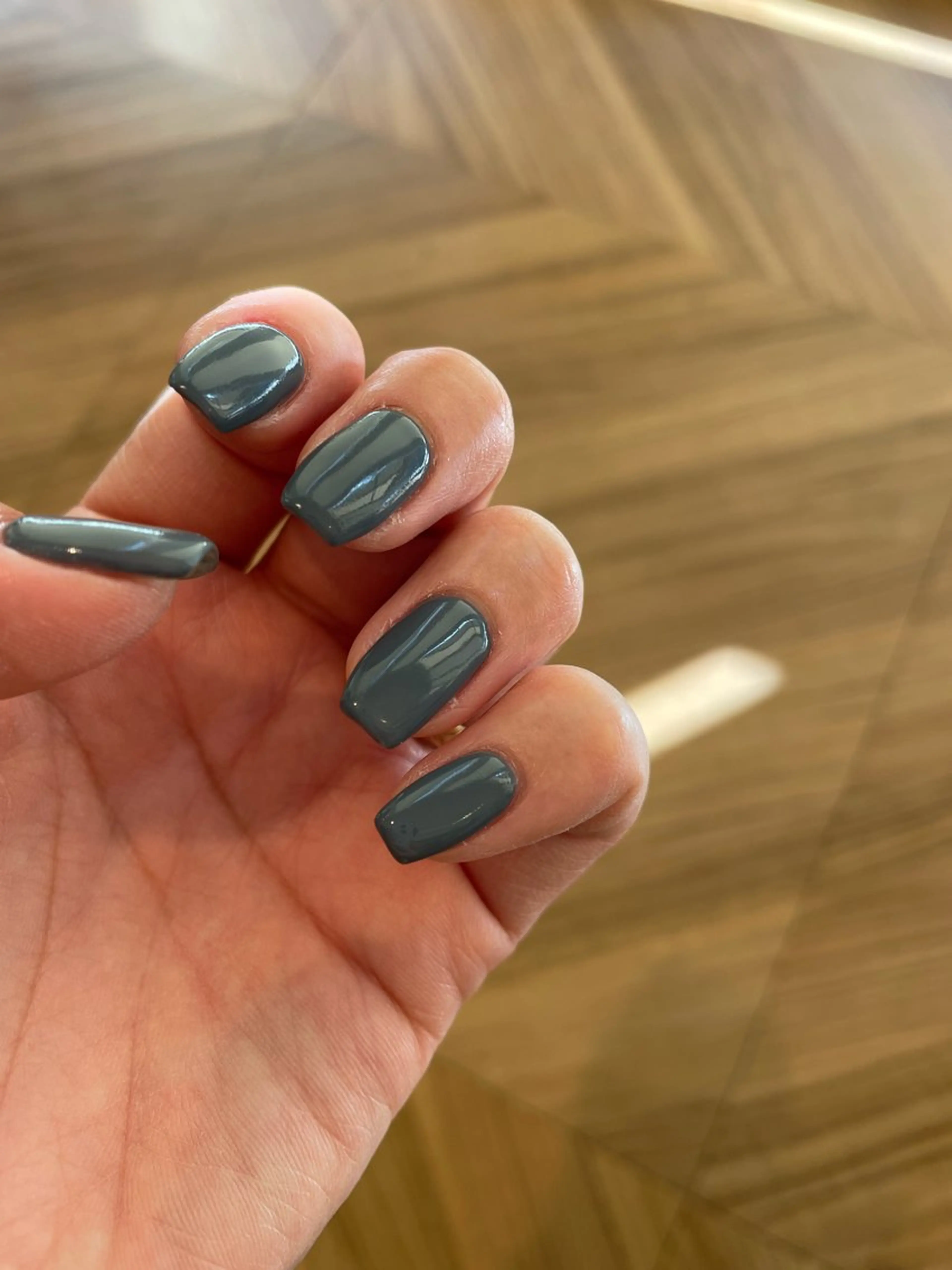 ネイル ワンカラーネイル ショートネイル シンプルネイル 🌕akuri🌖 渋谷/nuanceのネイルデザイン