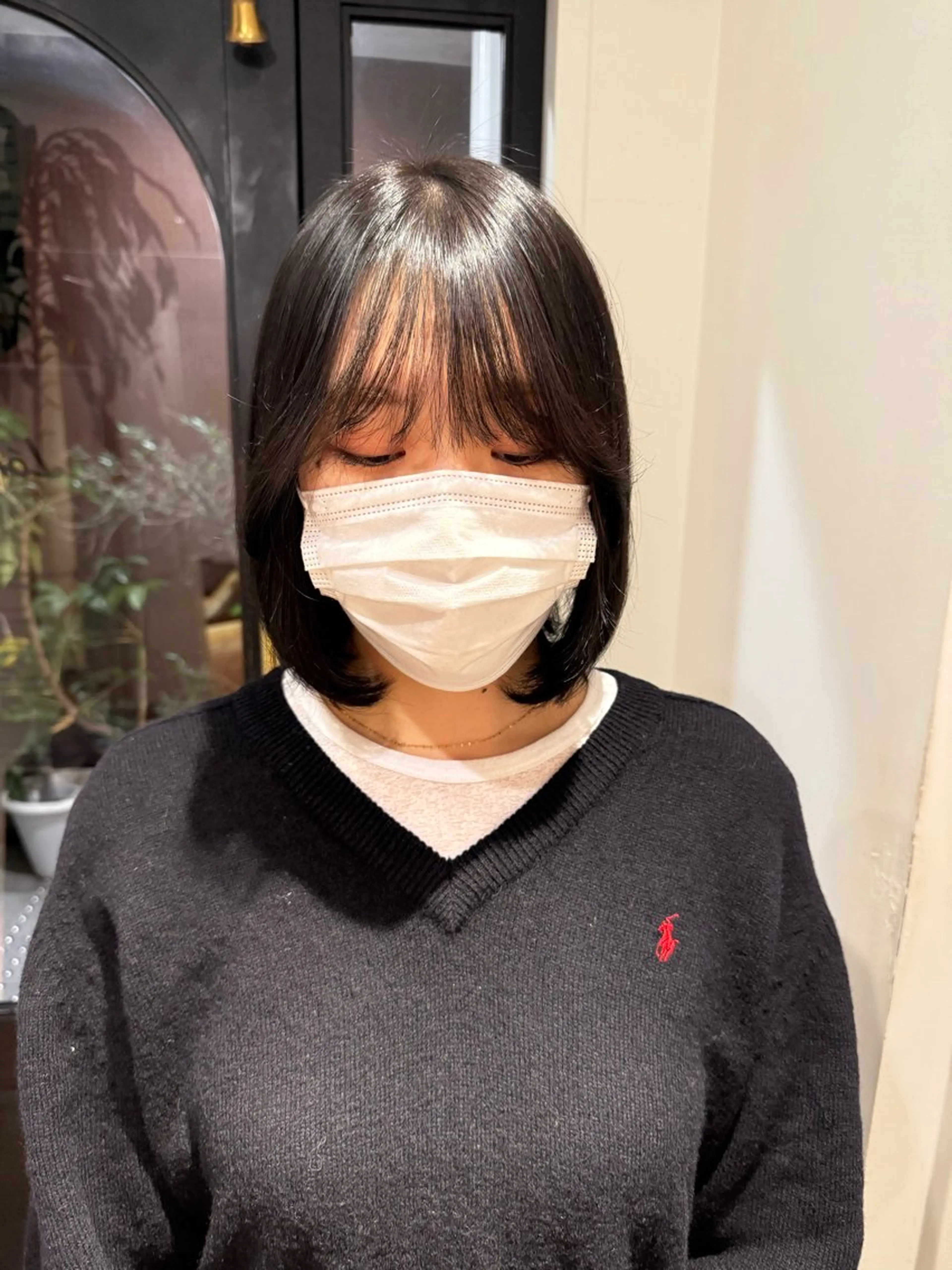 ショート ヘアカラー トリートメント ヘッドスパ ローネス表参道店所属・🎀無料モデル様 募集中💖ゆりのヘアスタイル