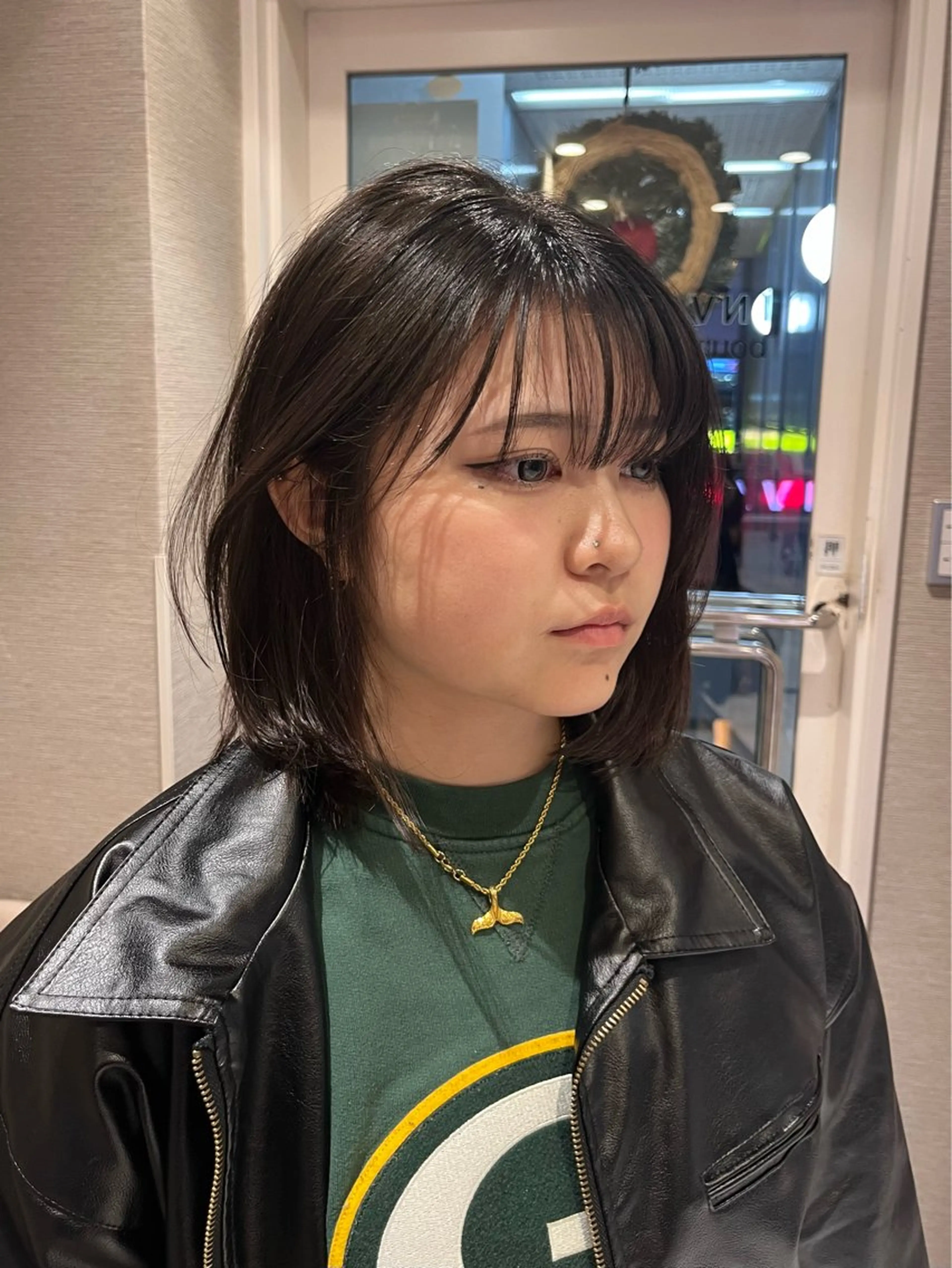 ミディアム ボブ トリートメント dogstar小林諒 パーマ/レイヤーのヘアスタイル