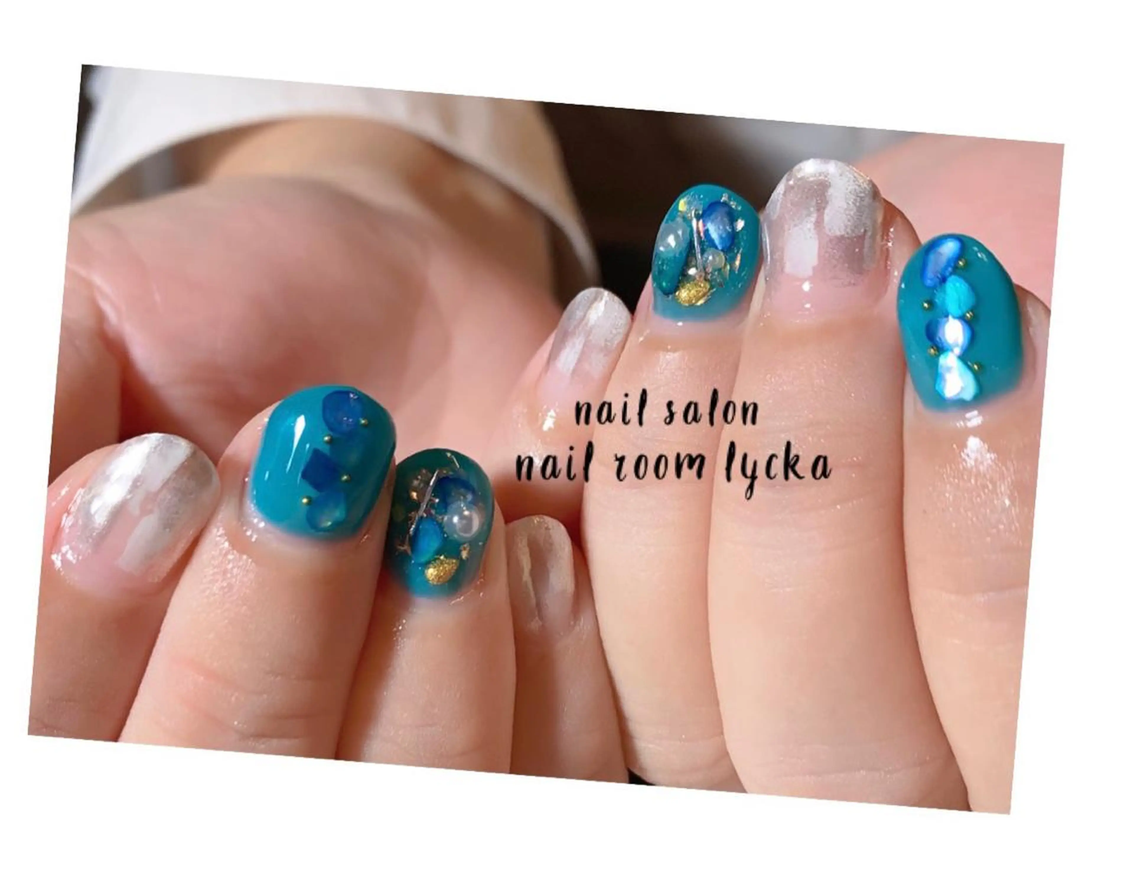 ネイル ﾈｲﾙﾙｰﾑﾘｯｶ 𝐦𝐚𝐲𝐮のネイルデザイン