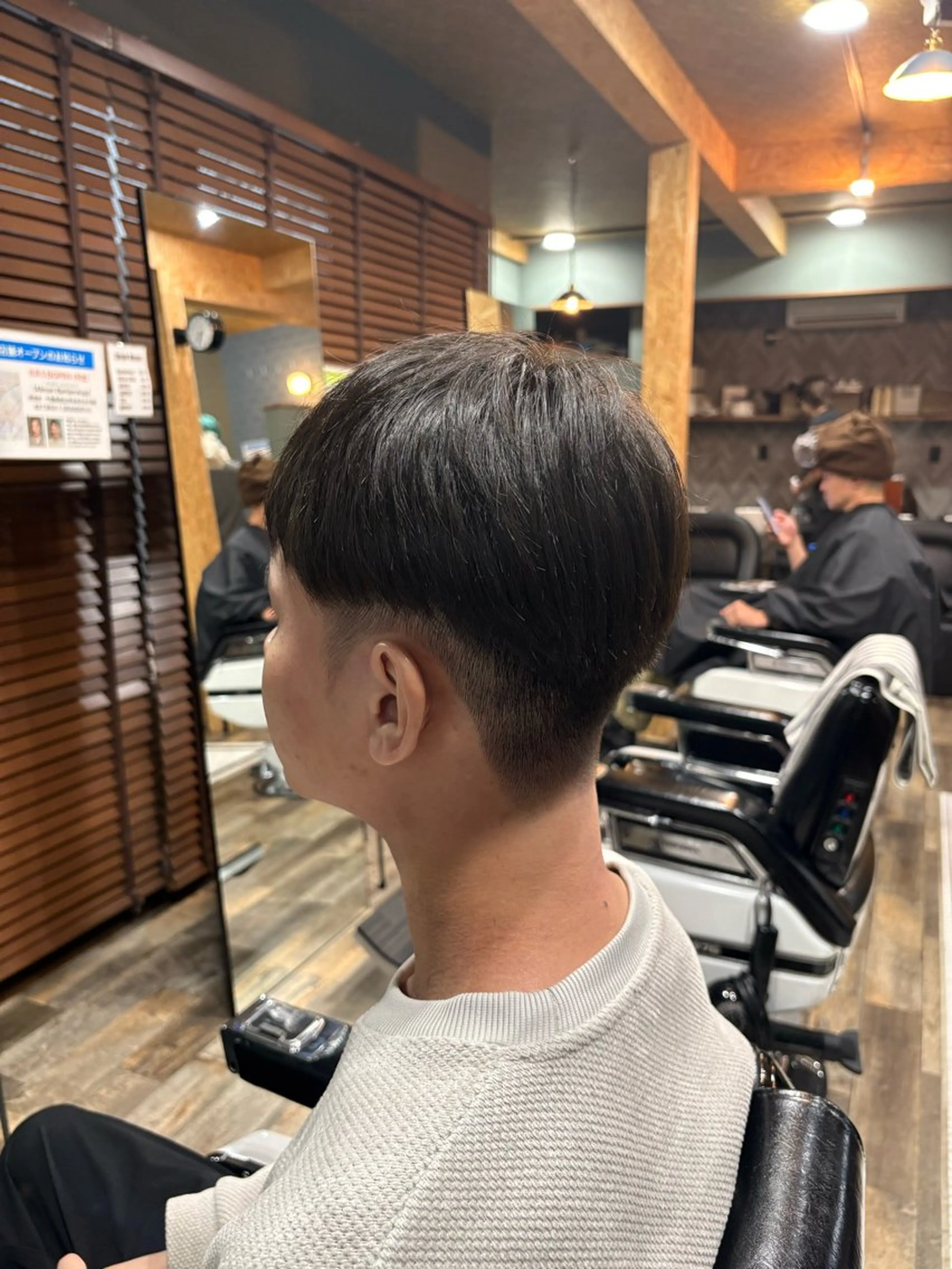 ショート メンズ 木名瀬 海星のヘアスタイル