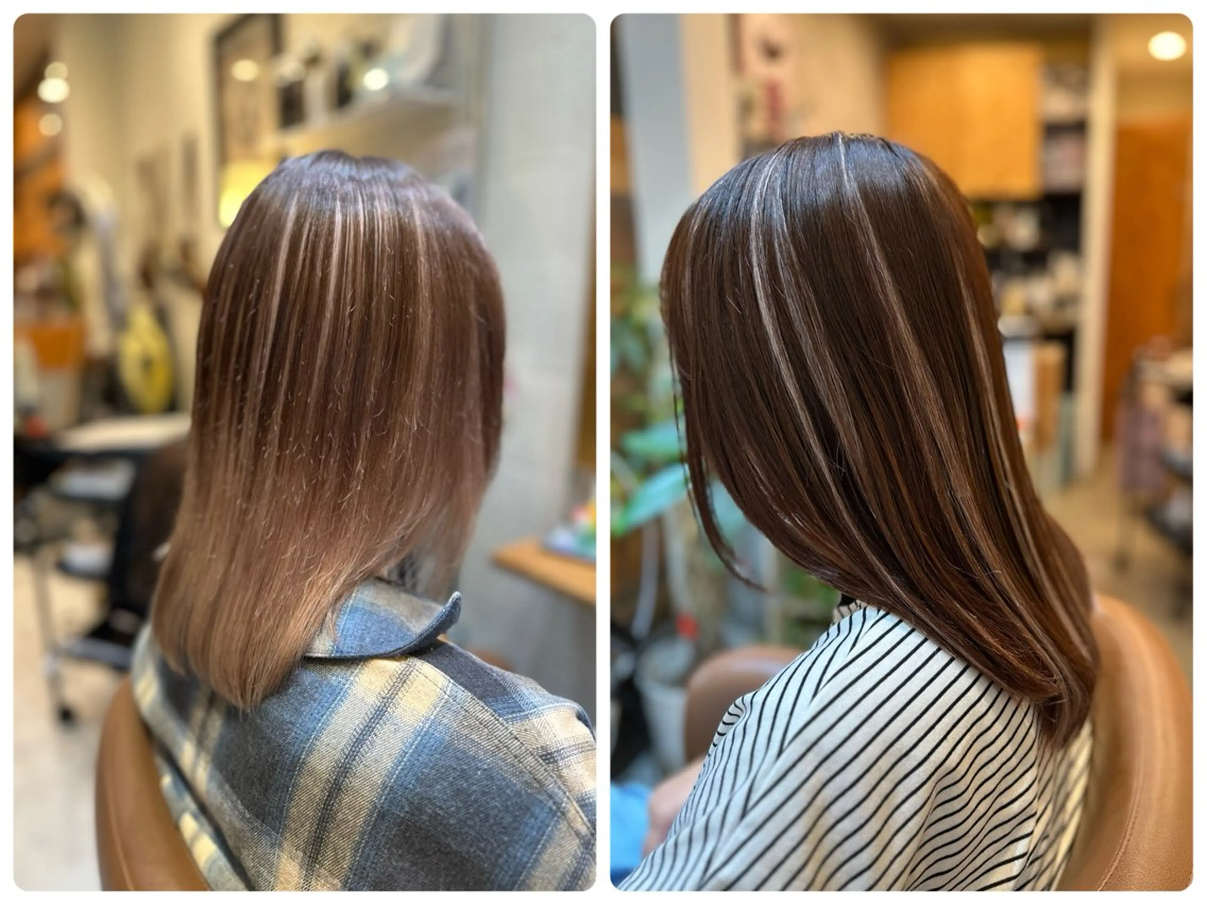 カラー 青石 ちゃおのヘアスタイル