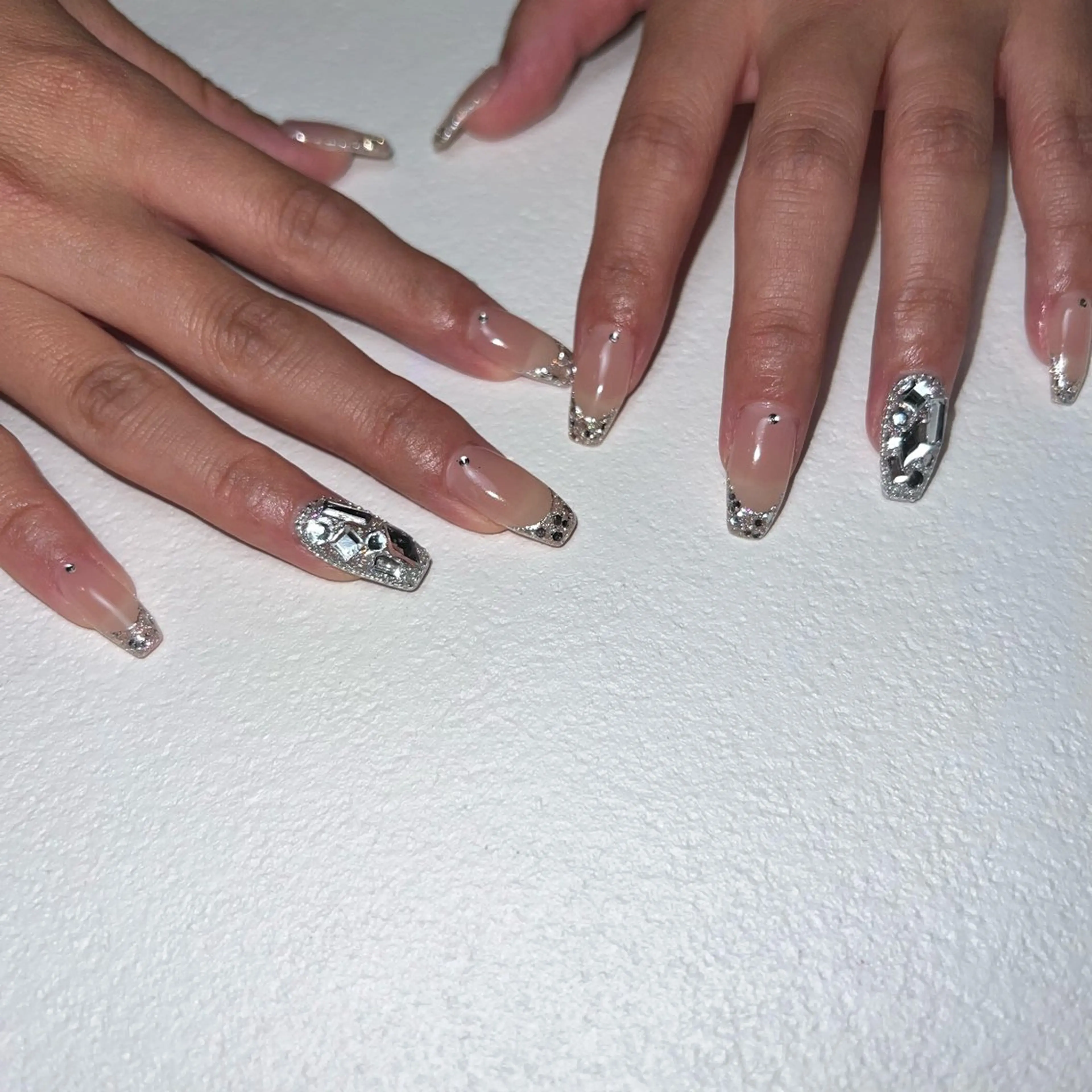 ネイル 長さ出し tsumeno hitoのネイルデザイン