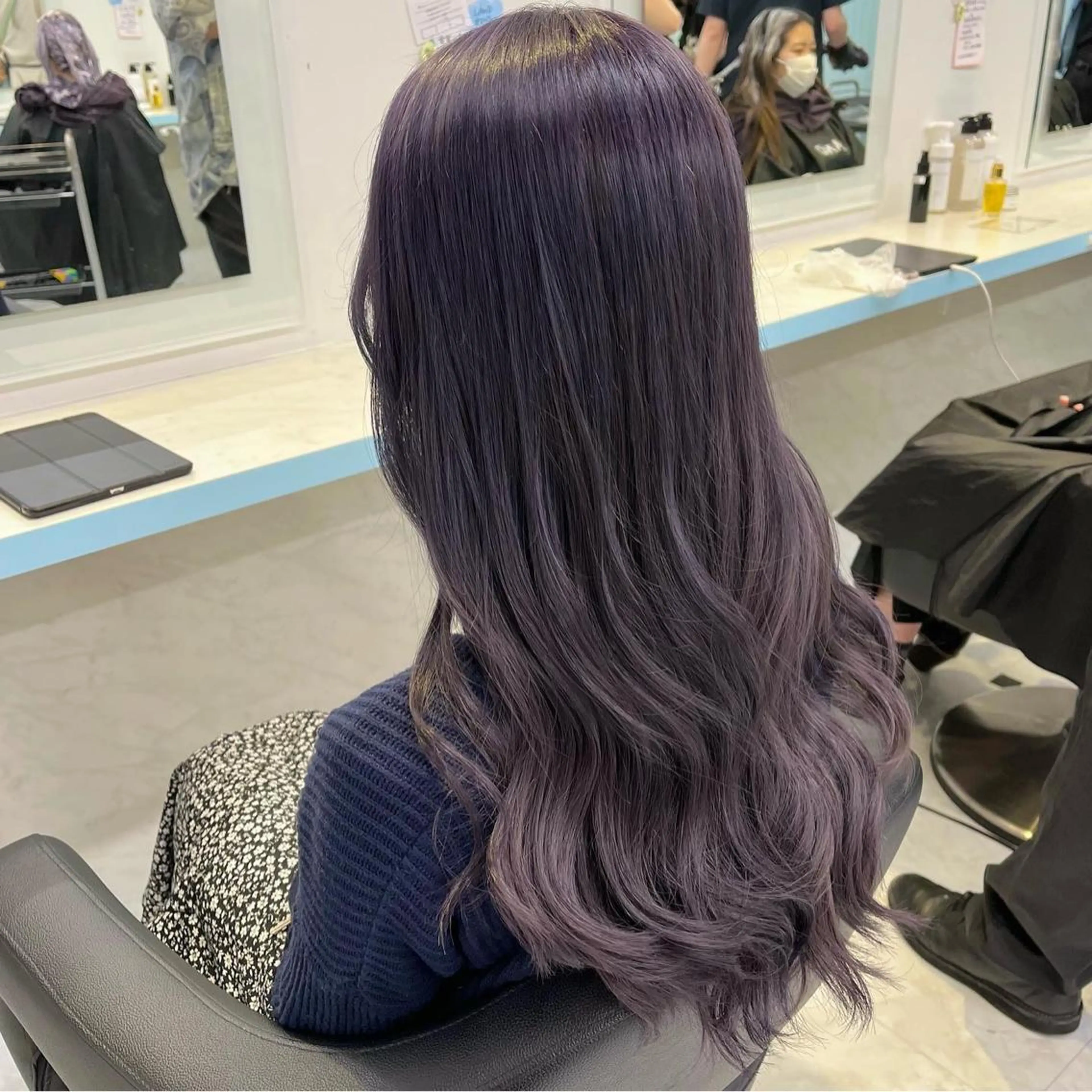 ロング 似合わせハイトーン♡ みつきのヘアスタイル